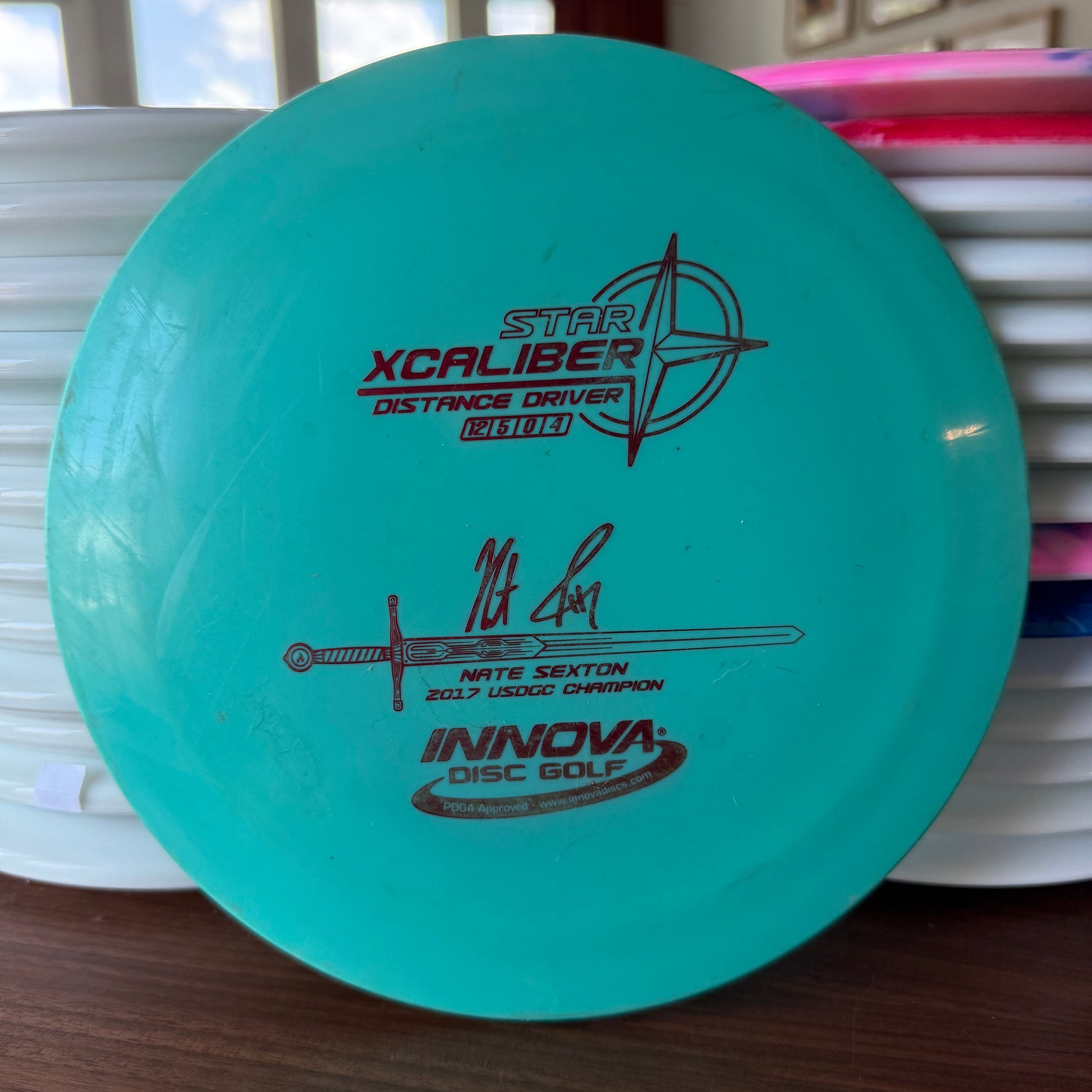 Innova Star Excalibur Nate Sexton 8/10 Inked