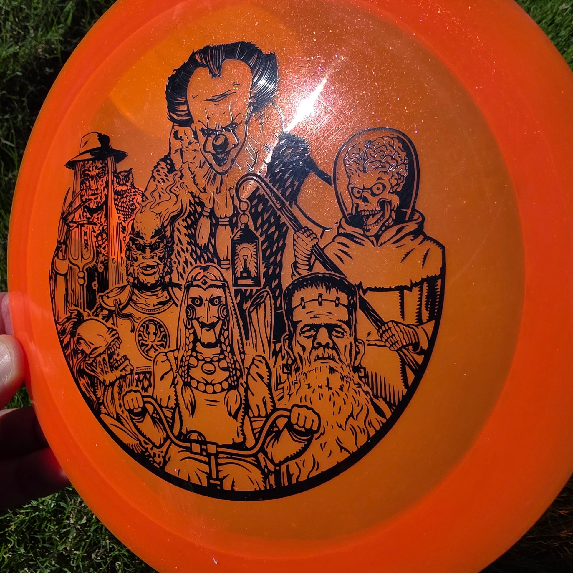 Westside Discs Boatman Halloween stamp 175.1g rim ink 9/10