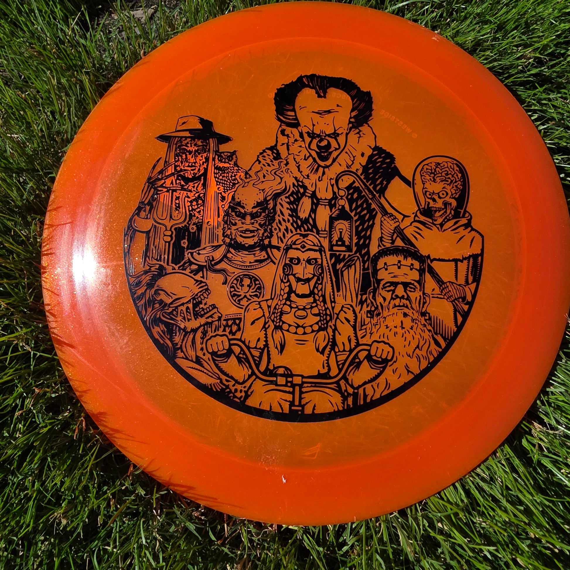 Westside Discs Boatman Halloween stamp 175.1g rim ink 9/10