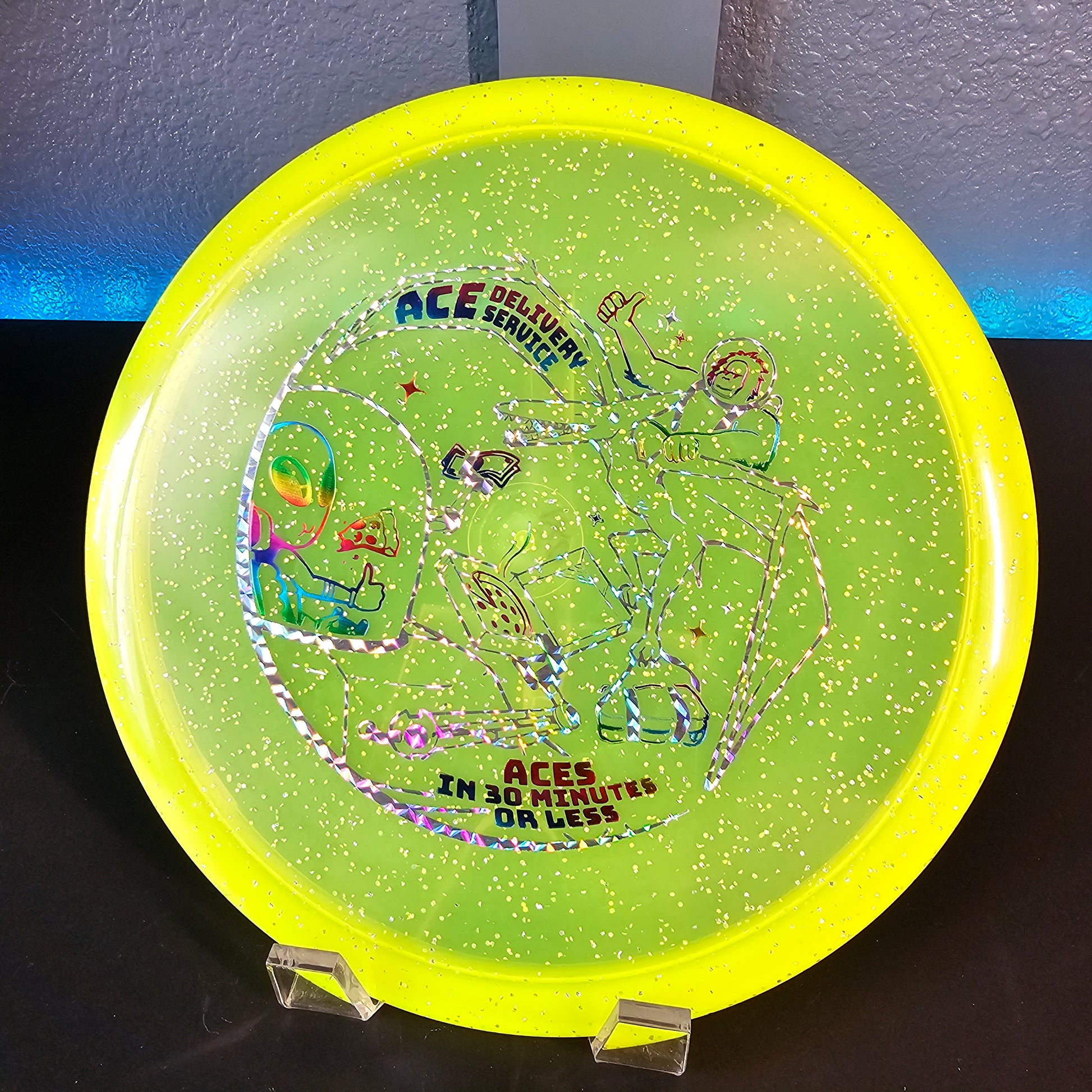 Innova Metal Flake Champion Roc3 - Ace Delivery Service Tour Series Stamp