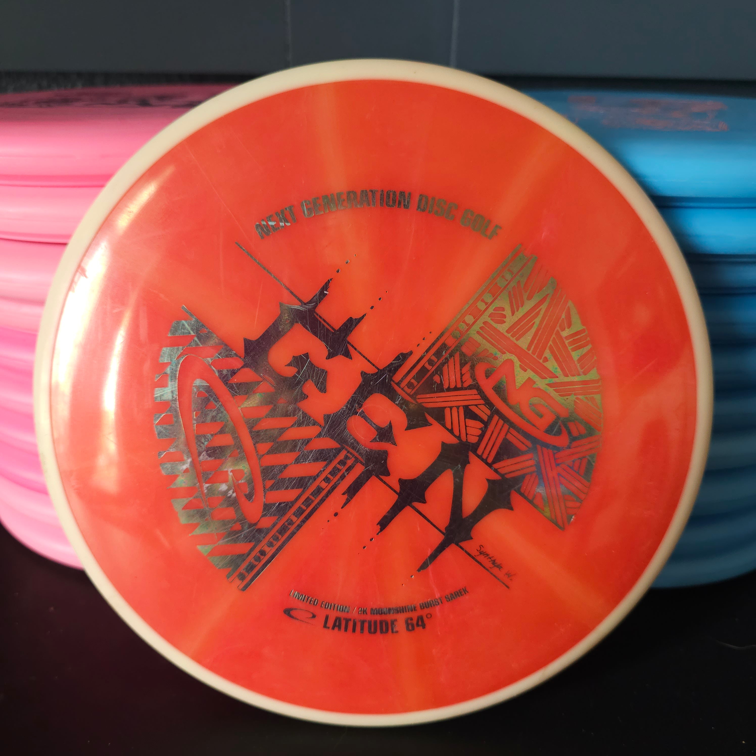 Latitude Overmold Opto-G Burst 2k Moonshine Sarek - 175g 8/10 