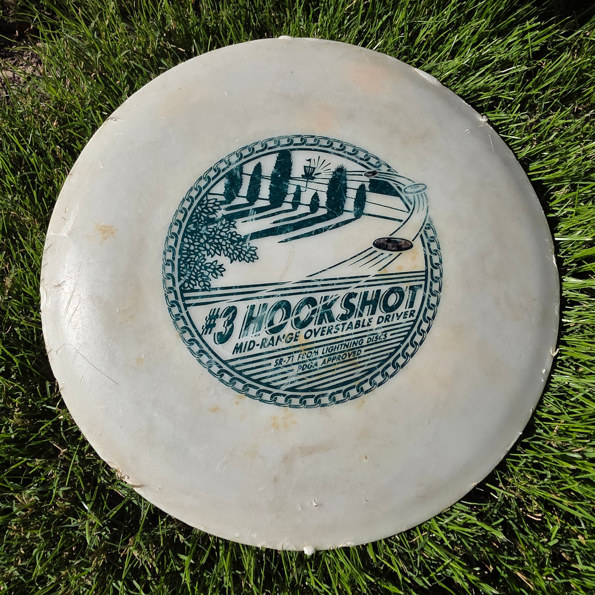 Lightning Discs #3 Hookshot SR-71 Mid Range ink, 176.5g 4/10