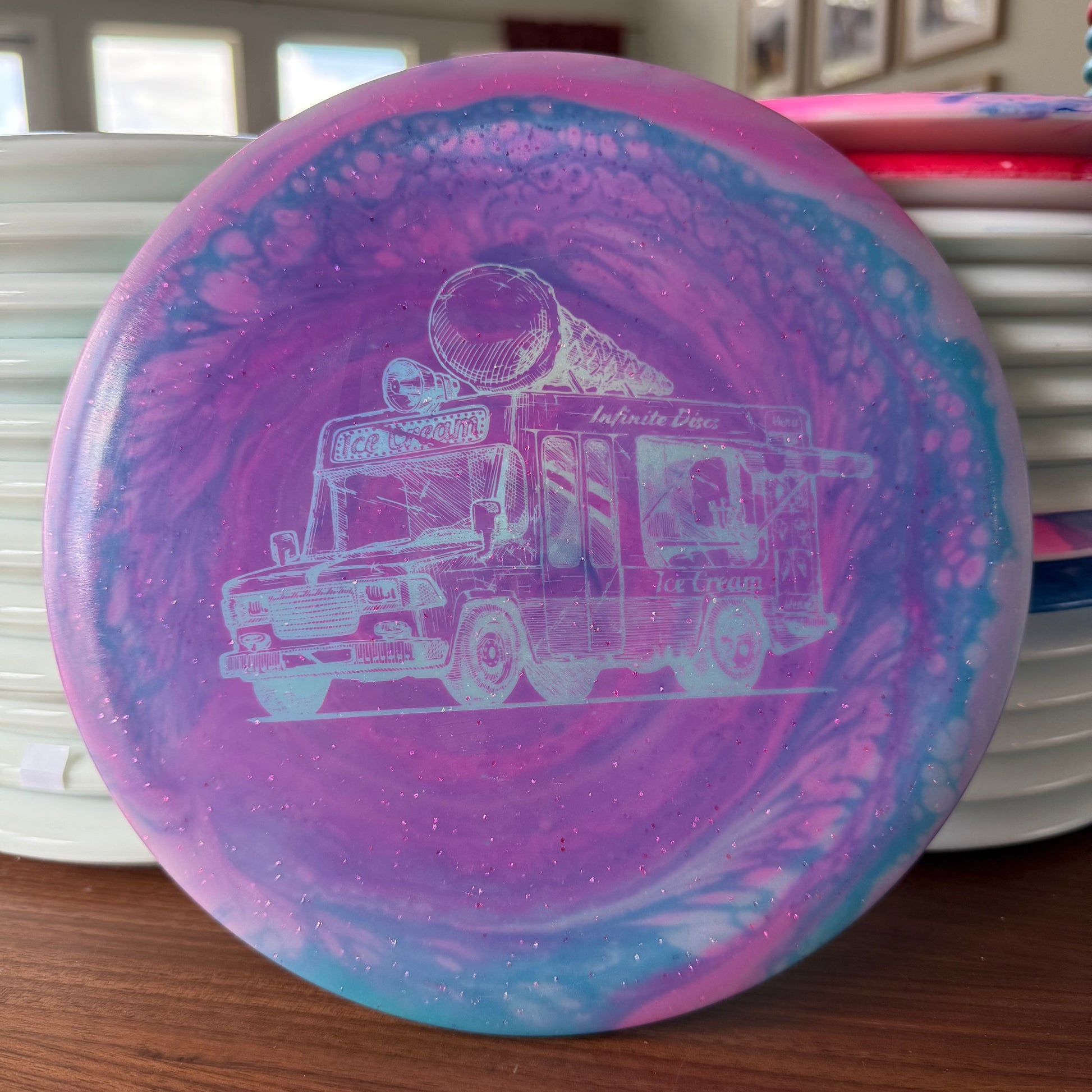 Infinite Glow Metal Flake C Blend glow Ra Dyed By Myself 9/10