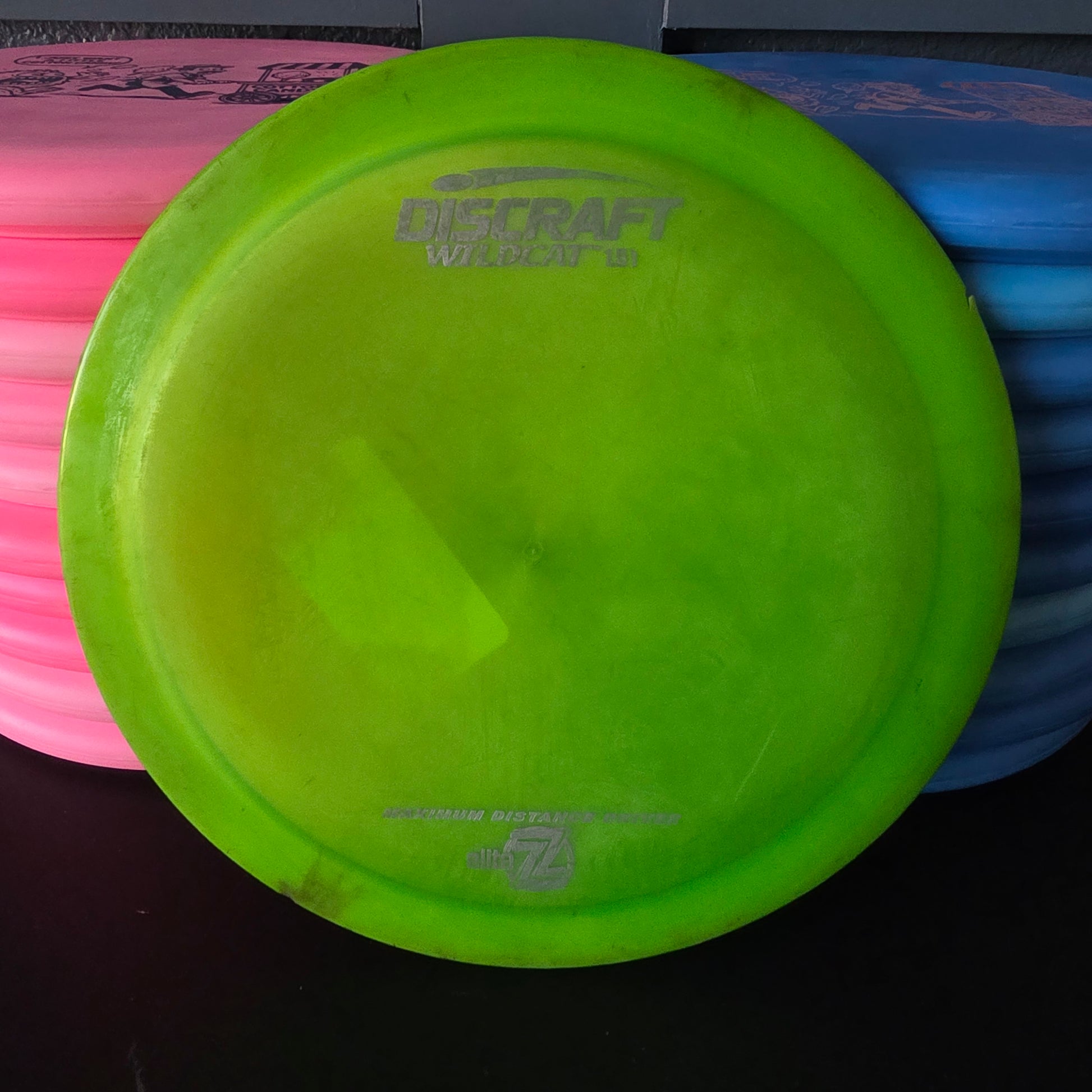 Discraft Elite Z Wildcat 168.7g 7/10 rim ink