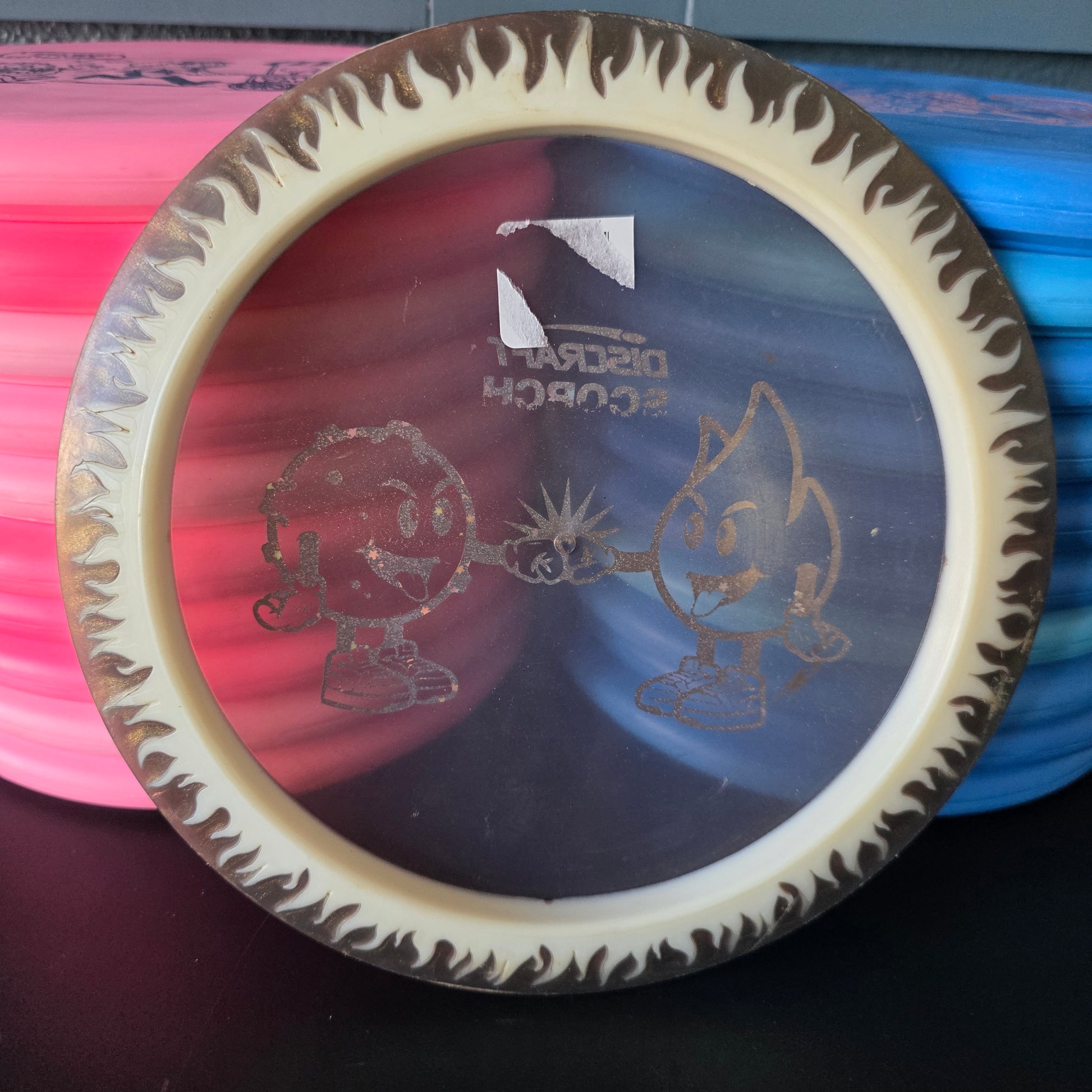 First Run Scorcher Discraft FuZed Glo Flame Scorch 175g 8/10