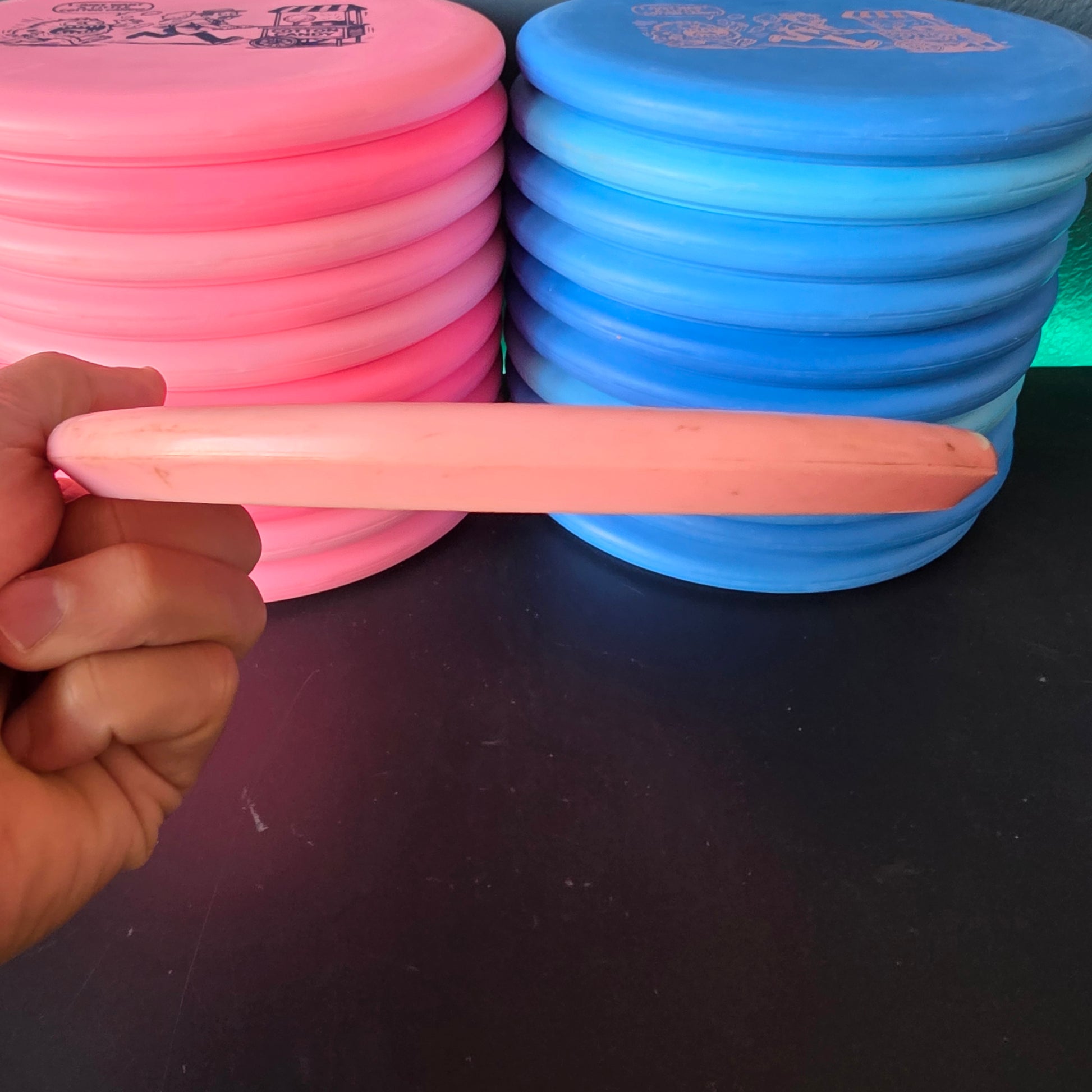 2018 Ledgestone Discraft ESP Glo Zone 174g rim ink 7.5/10