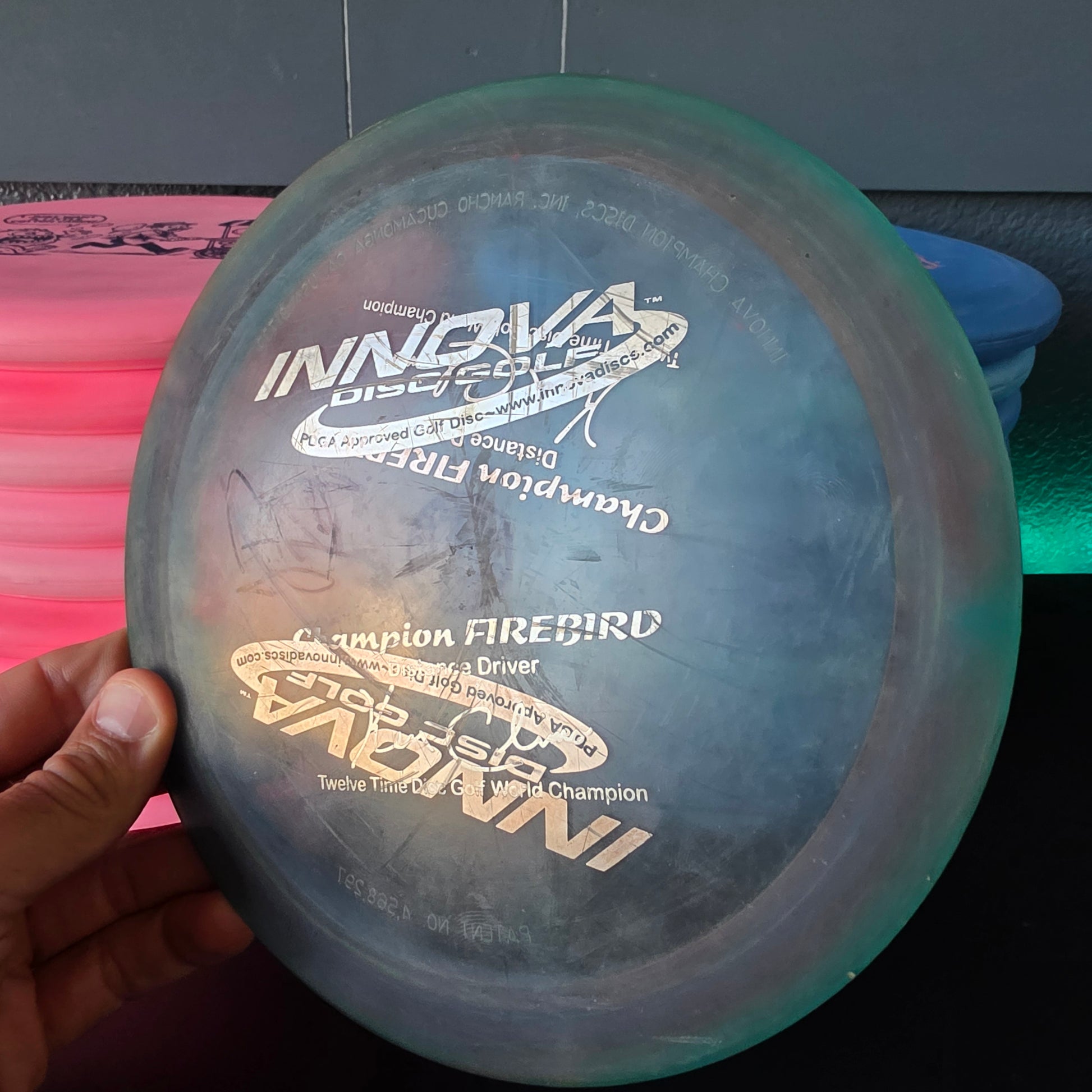 "Twelve Time" Innova Champion Firebird Penned 172.8g 7/10 ink