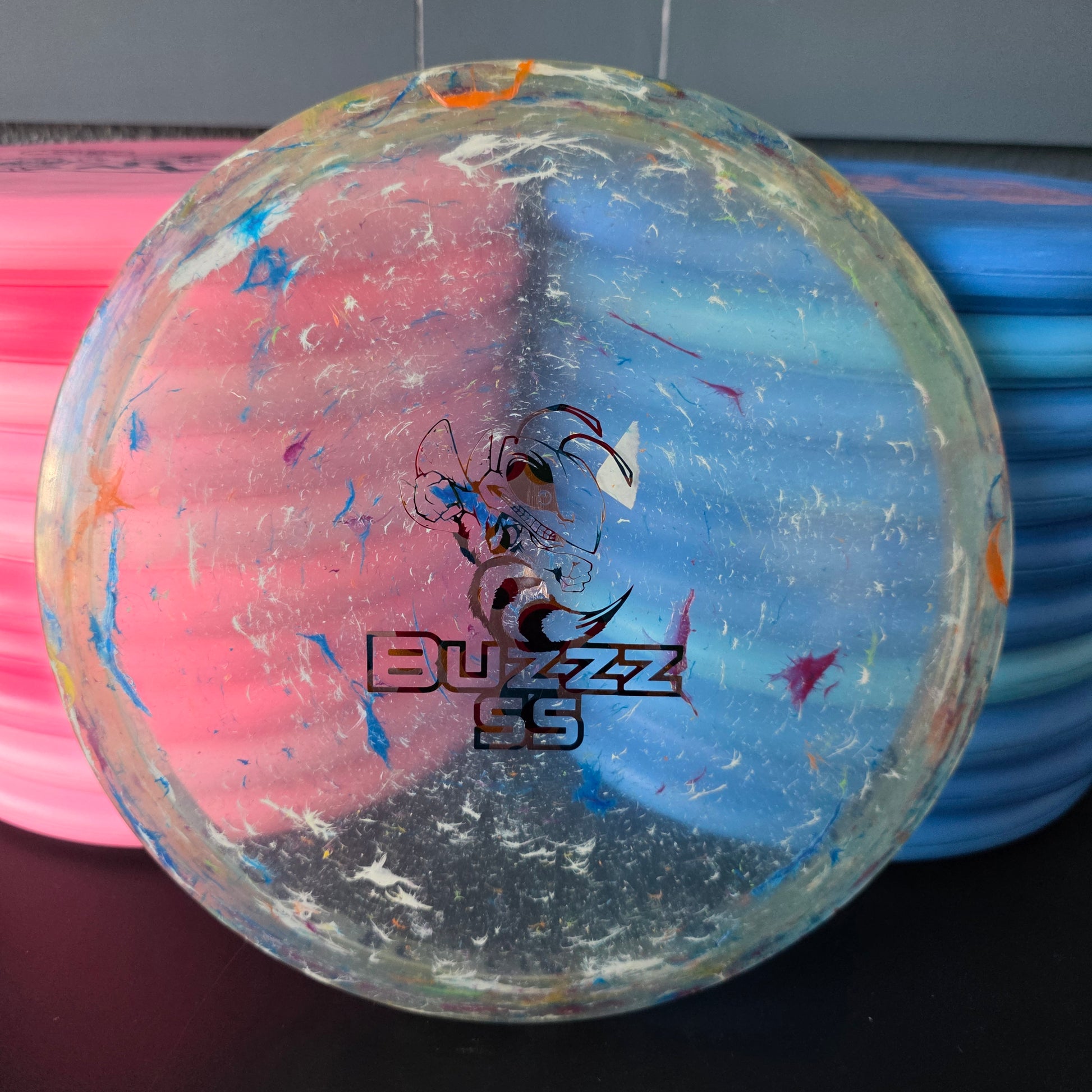 Discraft Jawbreaker Z Flx mini wasp stamp rim ink 174.6g 9/10