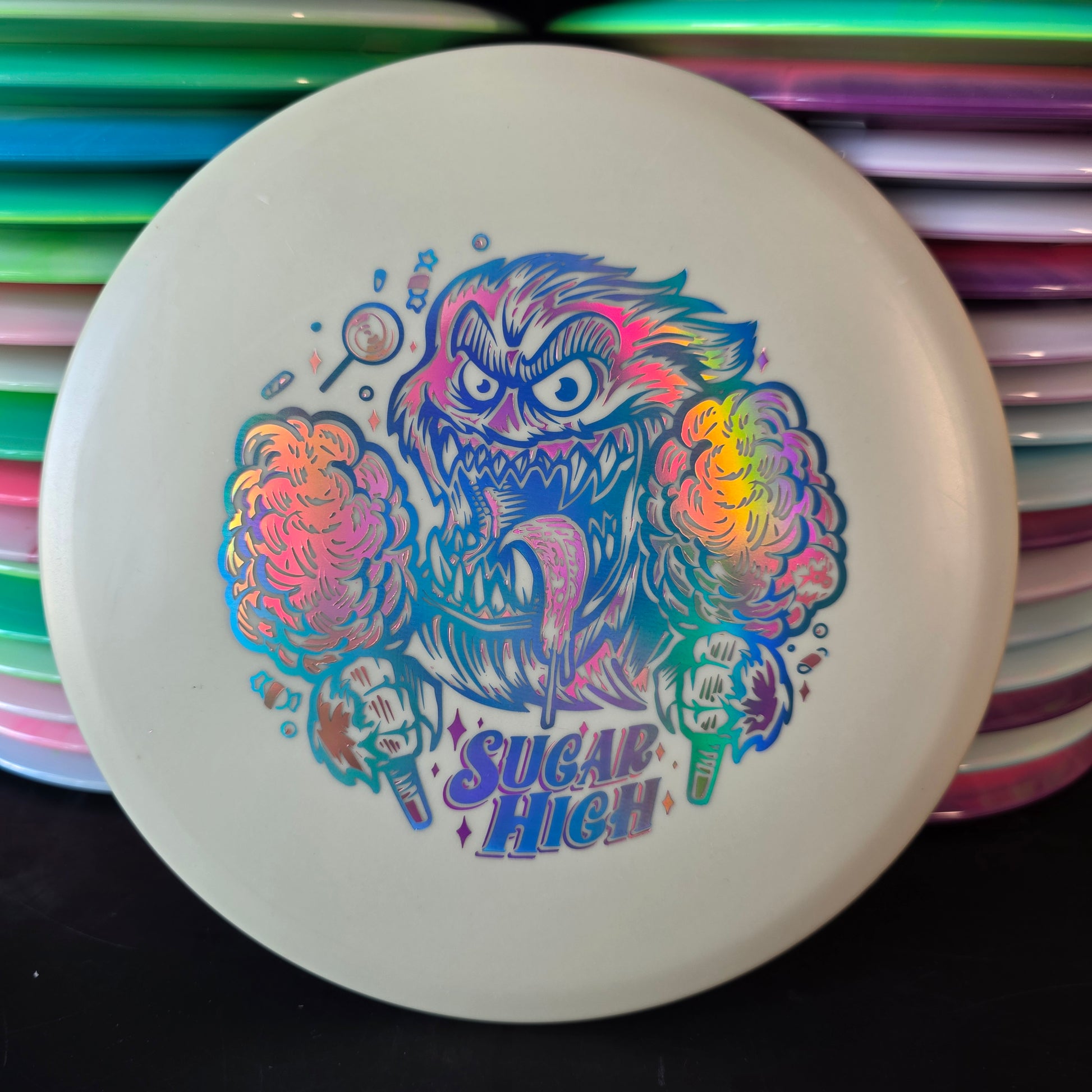 Innova DX Glow Roc 180g Sugar High 2-Foil Stamp