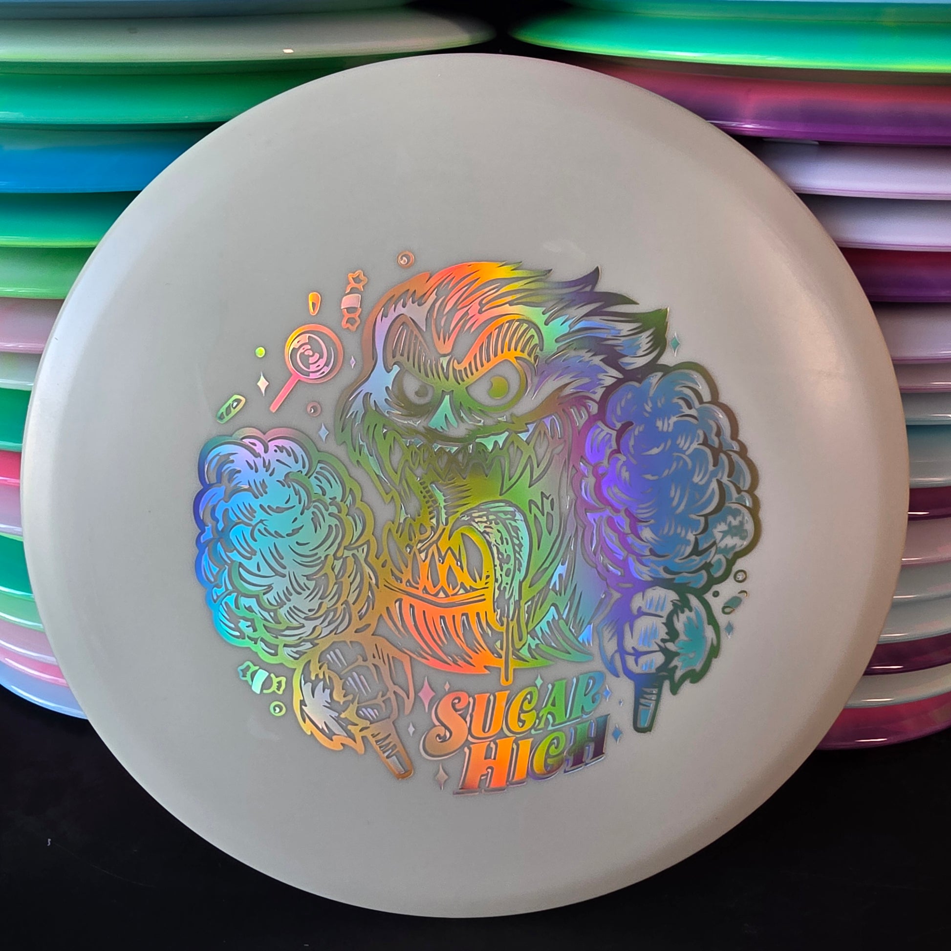 Innova DX Glow Roc 180g Sugar High 2-Foil Stamp