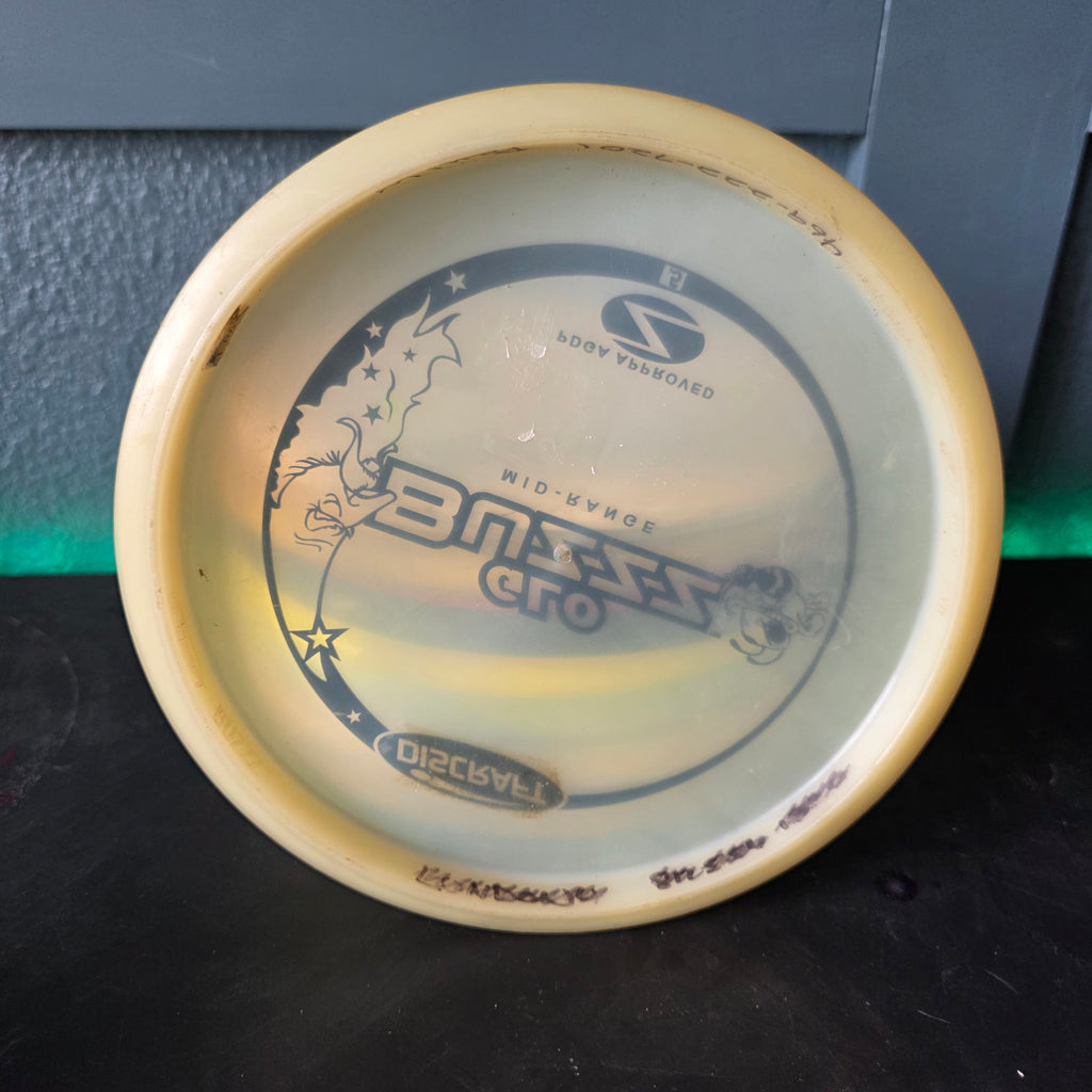 Moonman Glo PFN Discraft Z Buzzz 180g 7/10 rim ink