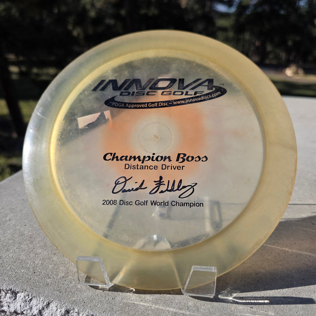 Dave Feldberg PFN penned 2008 Innova Champion Boss 174g 7/10
