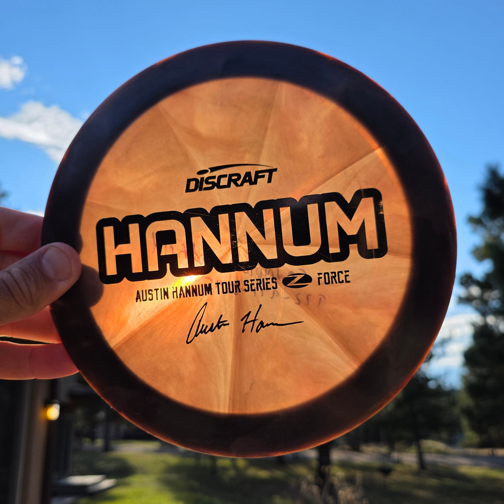 2020 Discraft Z swirl Force 173g inked 7/10