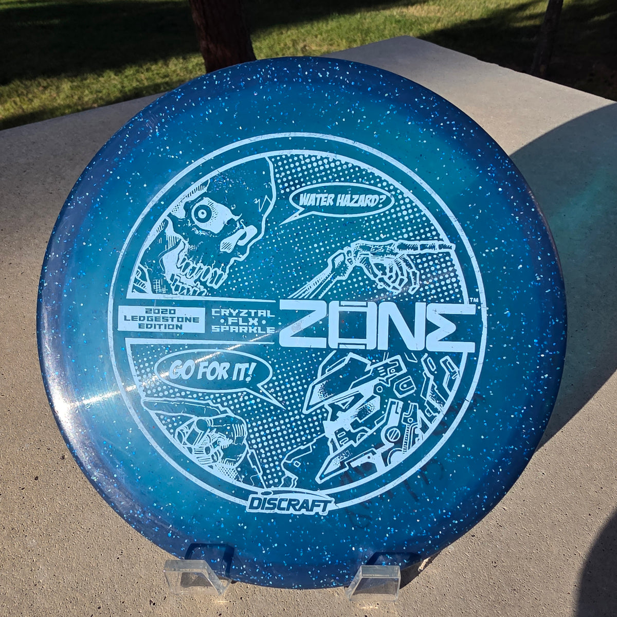 2020 Ledgestone Cryztal Sparkle Flx Zone 174g 8/10 ink