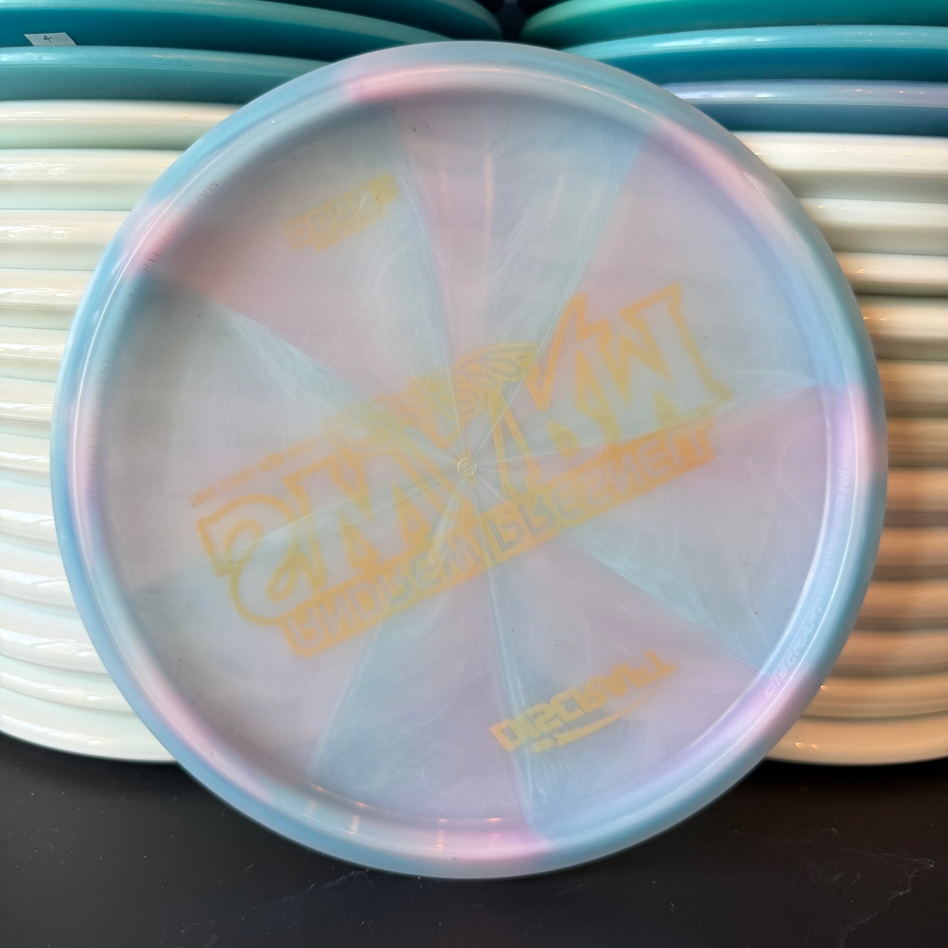 Discraft puddle top Z Swirl Swarm 2025 Andrew Presnell Tour Series 178g 9/10