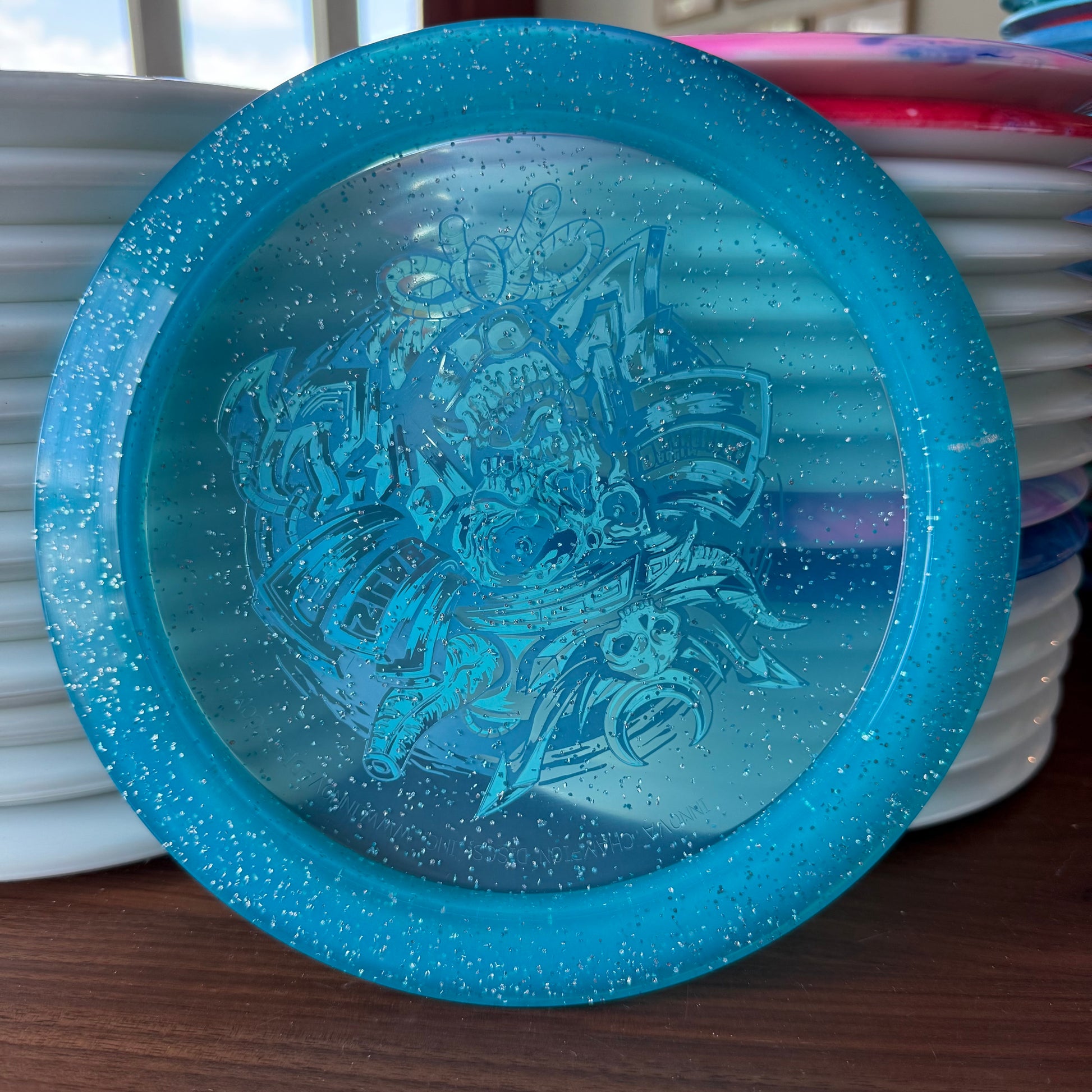 Infinite Metal Flake C Blend Slab Dallin Blanchard 173g triple stamp (PD3 mold)