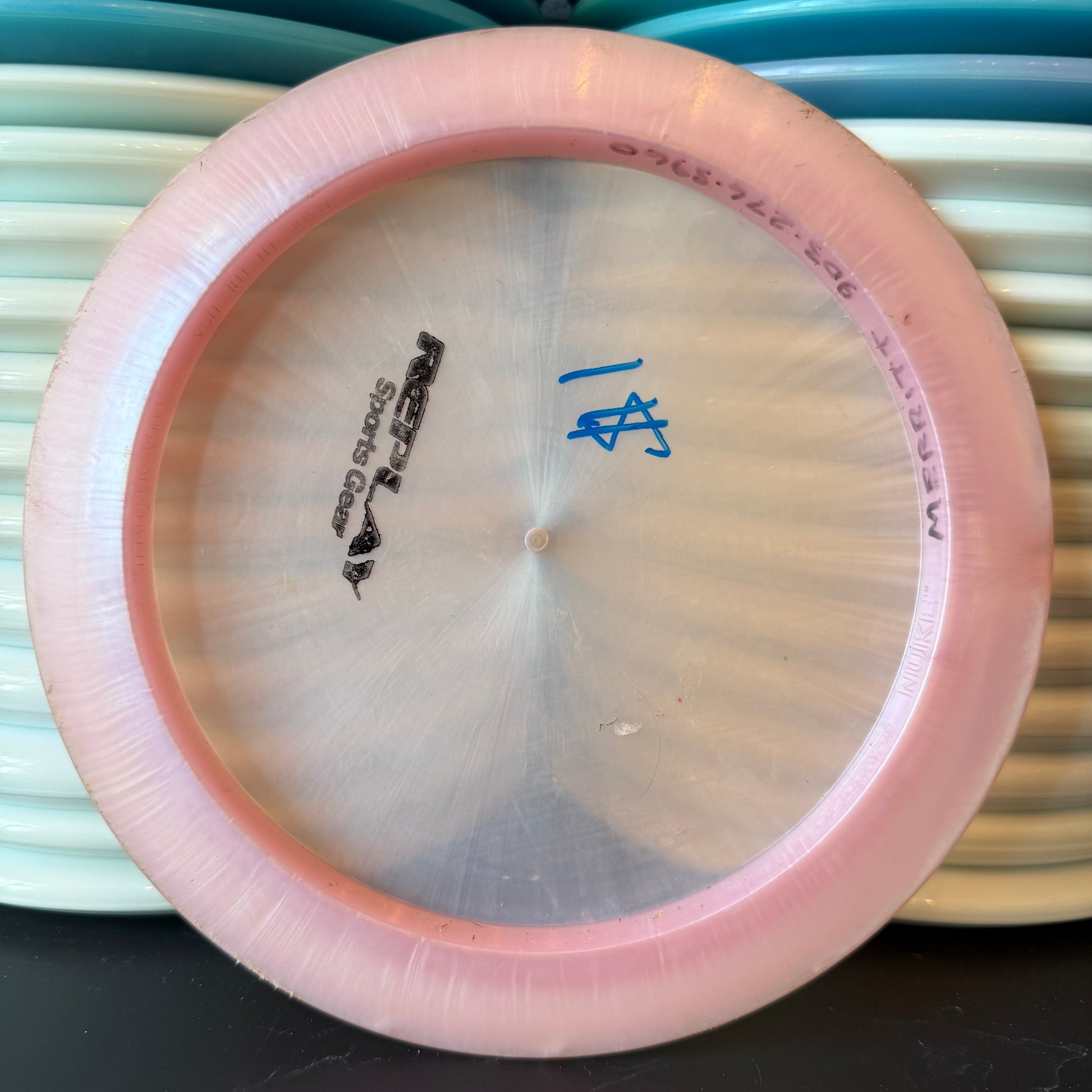 Discraft Z Nuke 8/10 Inked 173g