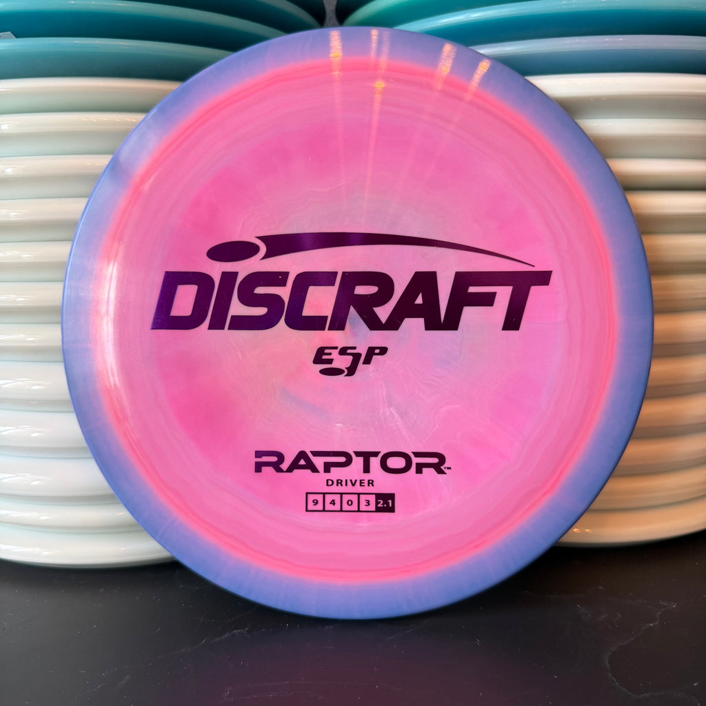 Discraft ESP Raptor Cotton Candy Colors 9.5/10 172g – Cotton Candy Disc ...