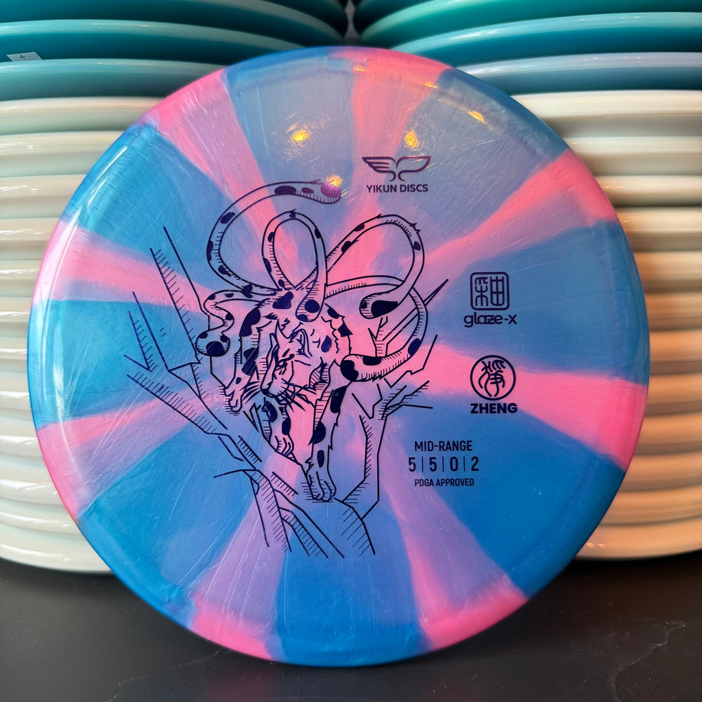 Yikun Discs Glaze-X Zheng Cotton Candy Colors 175g 9/10