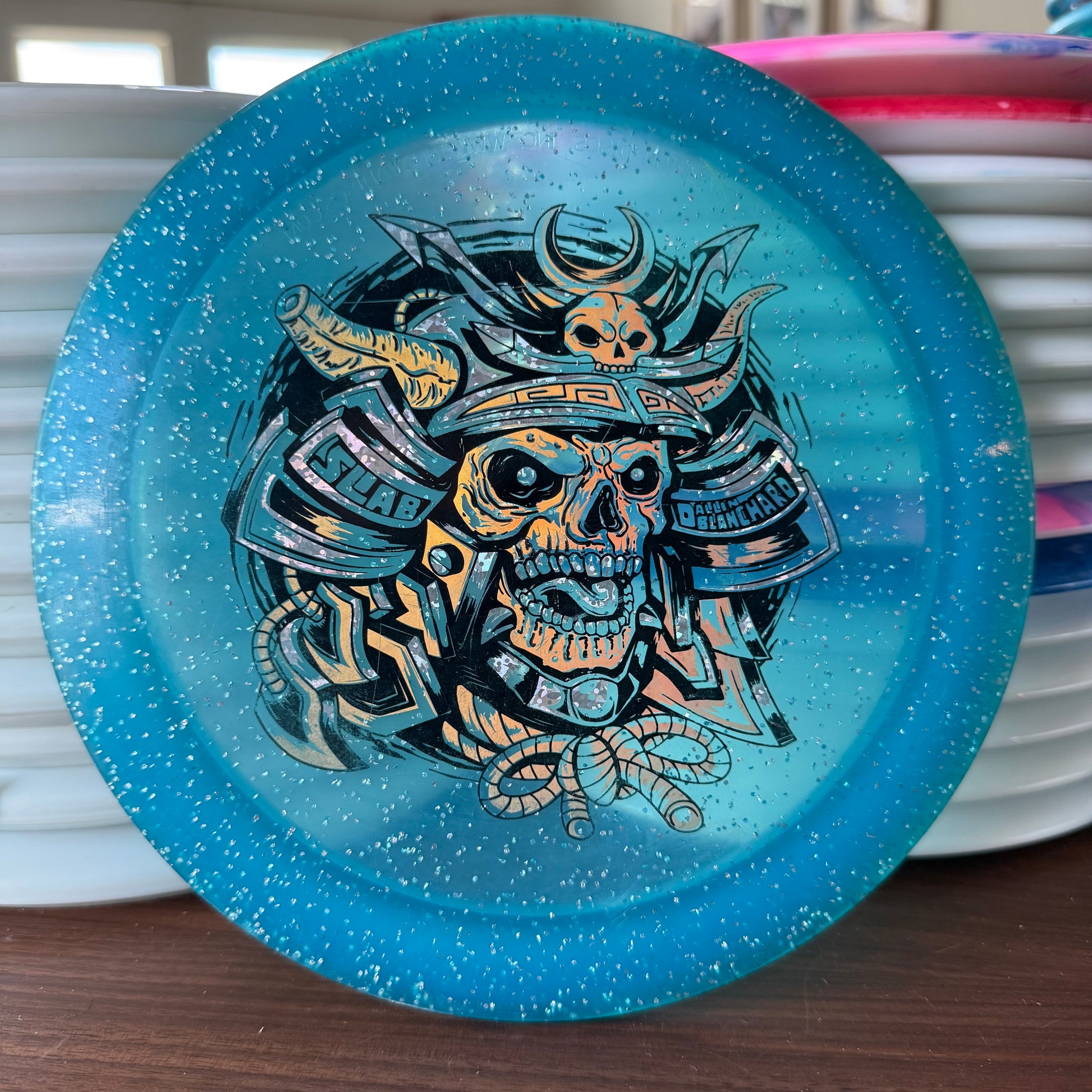Infinite Metal Flake C Blend Slab Dallin Blanchard 173g triple stamp (PD3 mold)