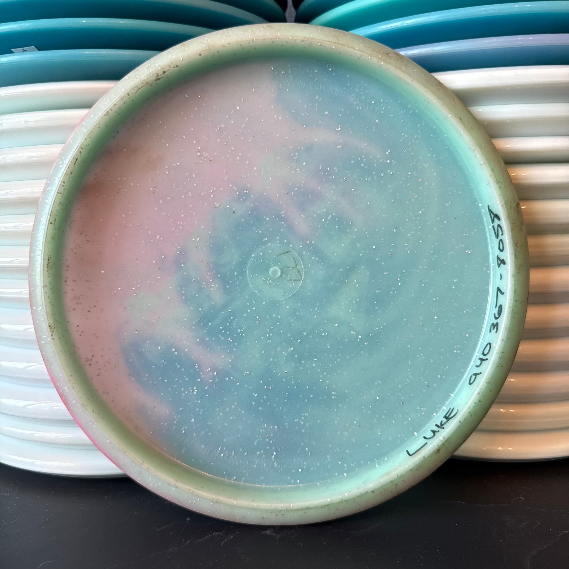 Infinite Glow Metal Flake C Blend glow Ra Dyed 8.5/10 Inked 180g