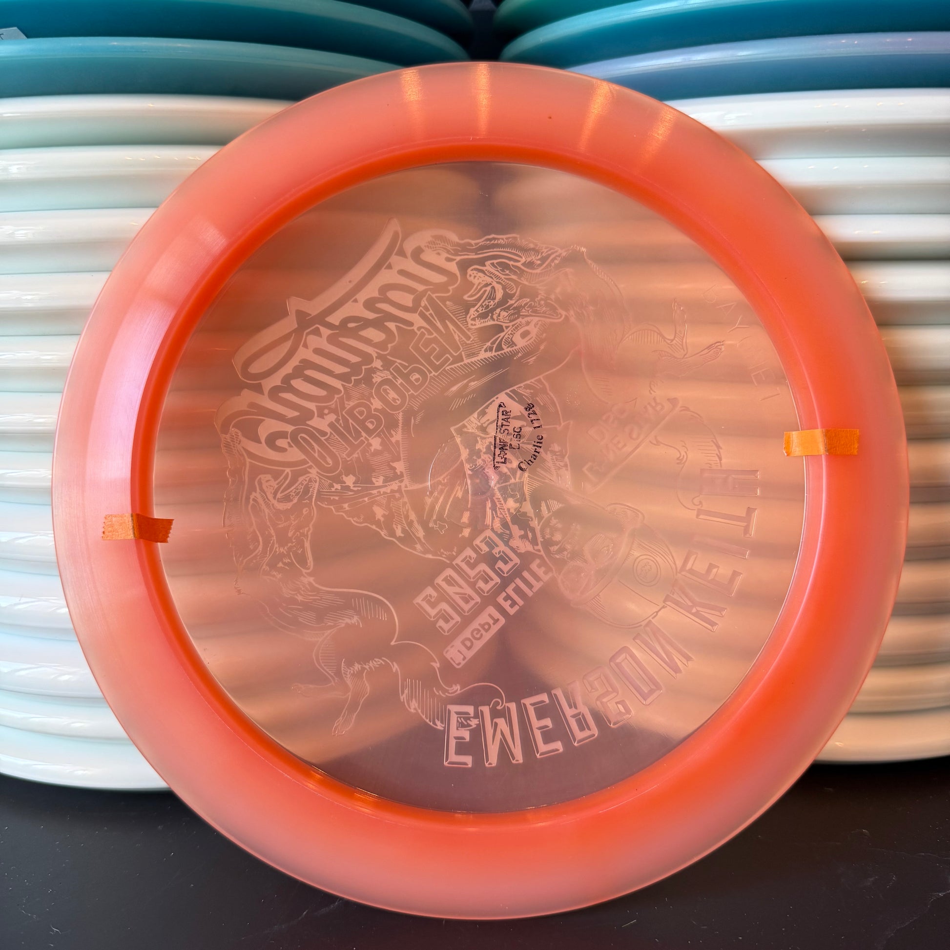 Lone Star Discs Charlie Bayonet 2023 Emerson Keith OTB Open Champion commemorative