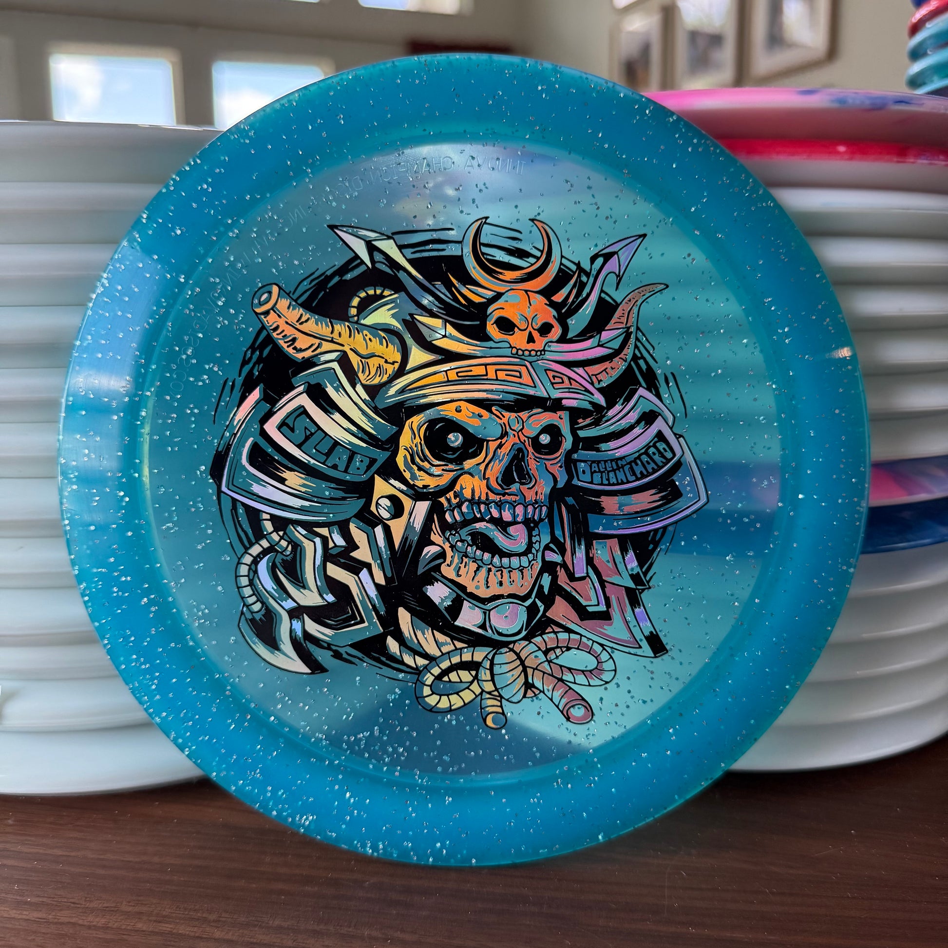 Infinite Metal Flake C Blend Slab Dallin Blanchard 173g triple stamp (PD3 mold)