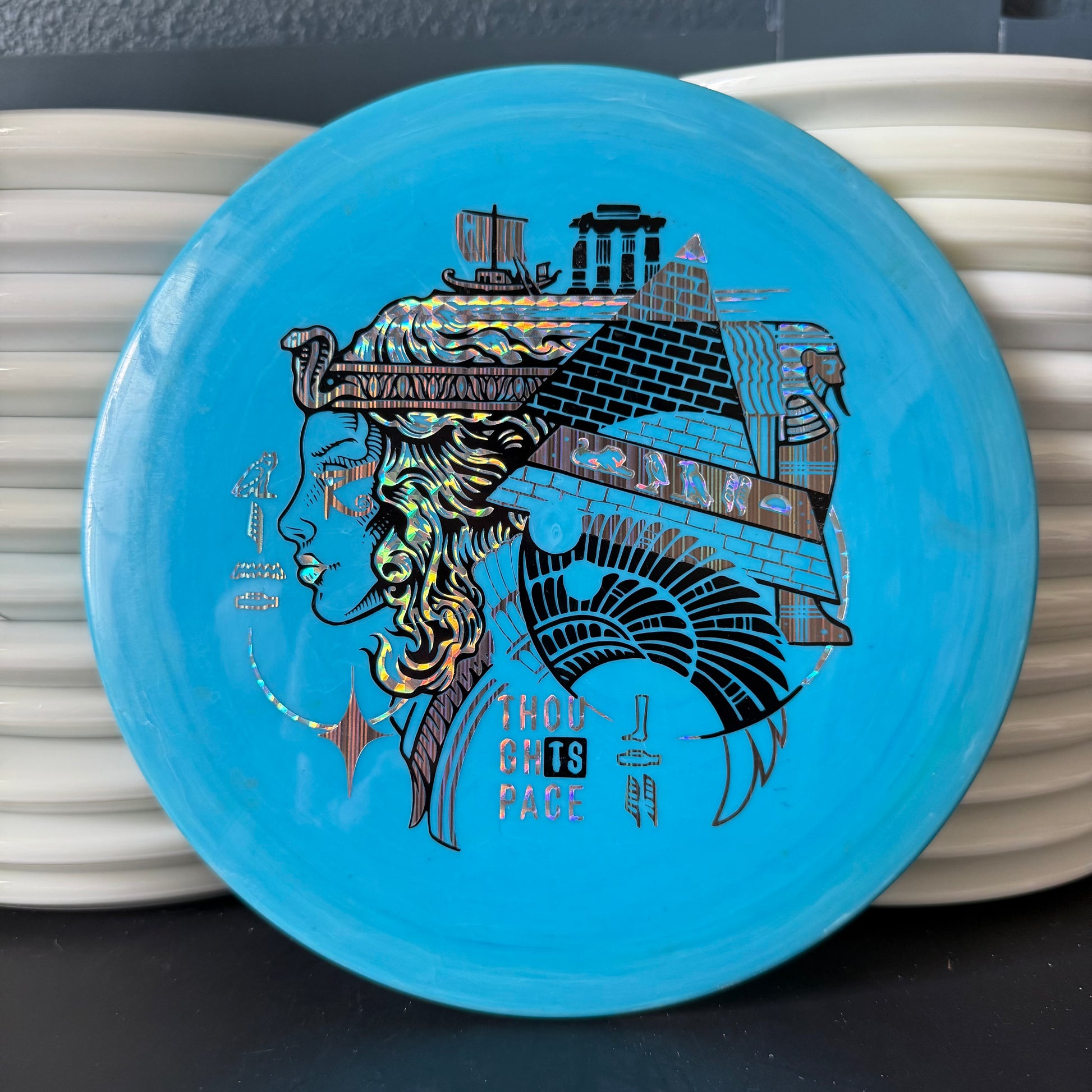 Though Space Athletics Aura Votum Limited Stamp Run 170.3g 8/10