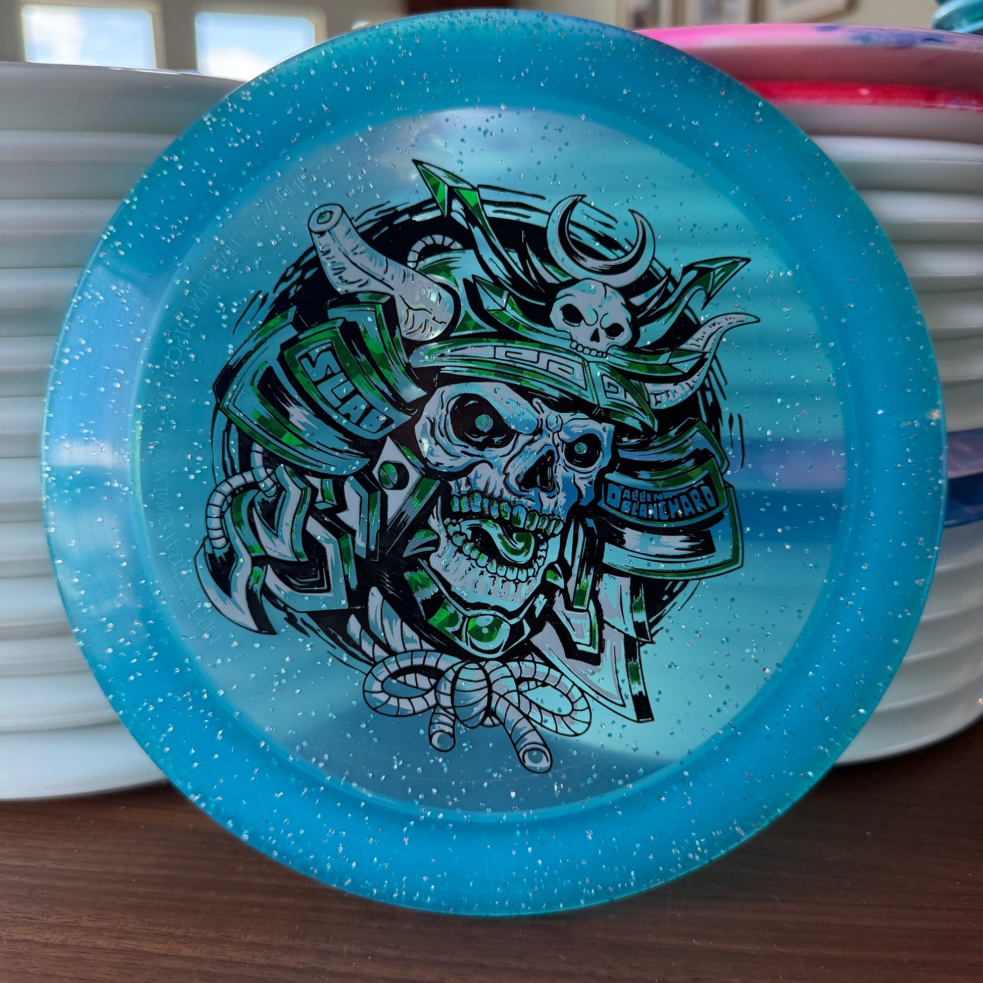 Infinite Metal Flake C Blend Slab Dallin Blanchard 173g triple stamp (PD3 mold)
