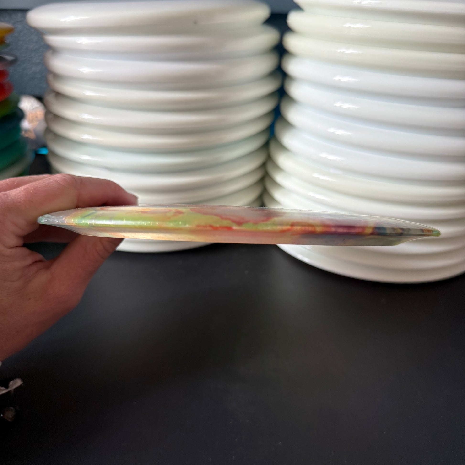 Dynamic Discs Lucid Sparkle Trespass Dyed By Myself Cell Style 172.2g 8/10