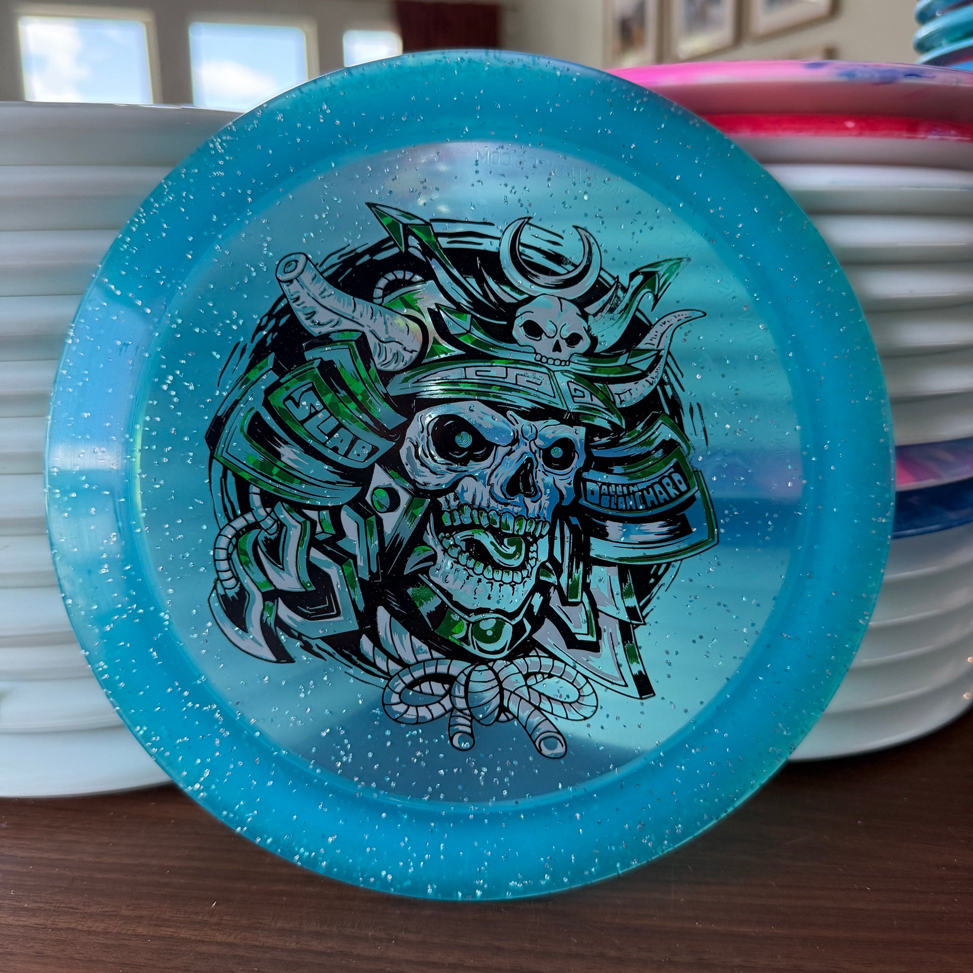 Infinite Metal Flake C Blend Slab Dallin Blanchard 173g triple stamp (PD3 mold)