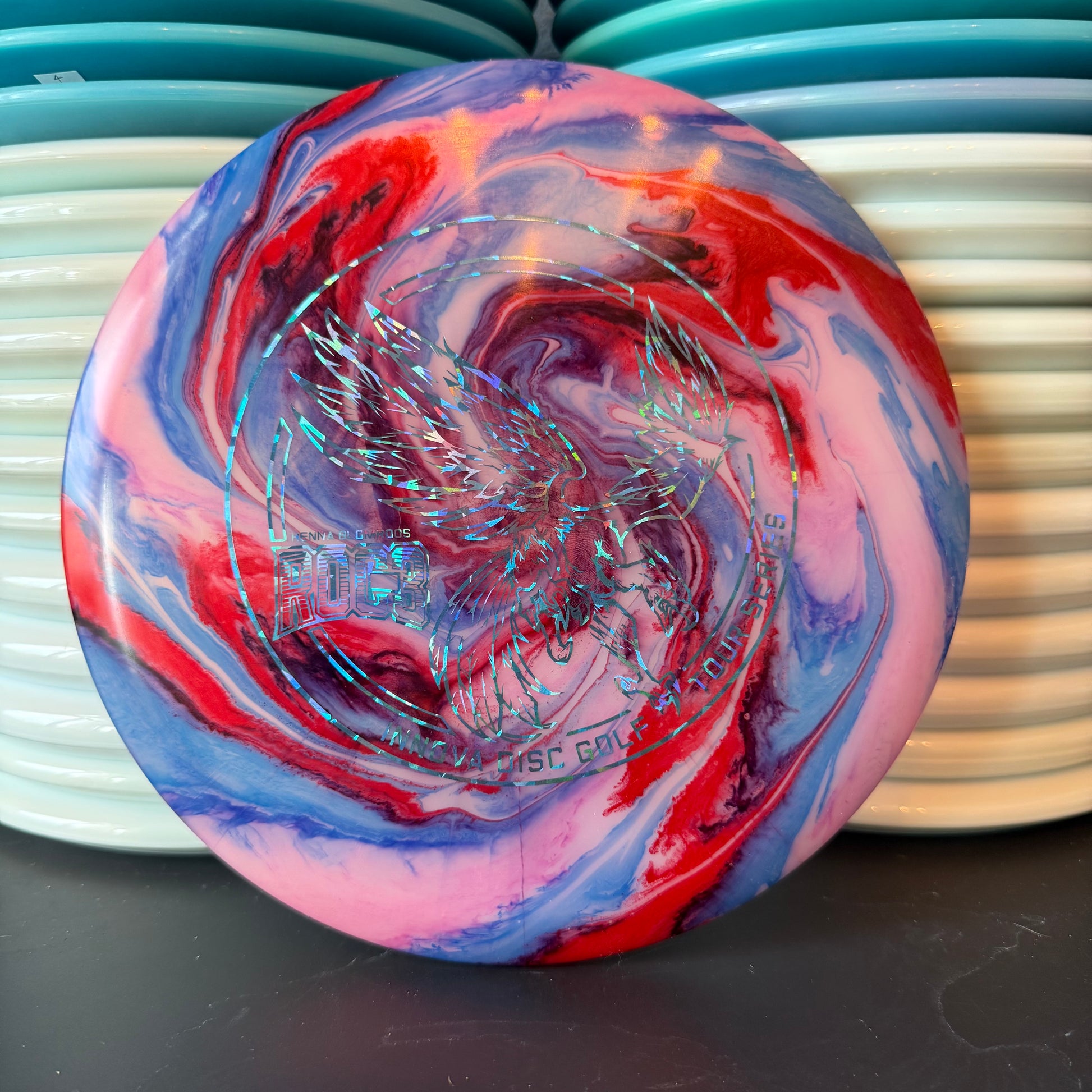 Innova Luster Champion Penned Roc3 Henna Blomroos 2021 Tour Series Dyed 9.5/10 180g