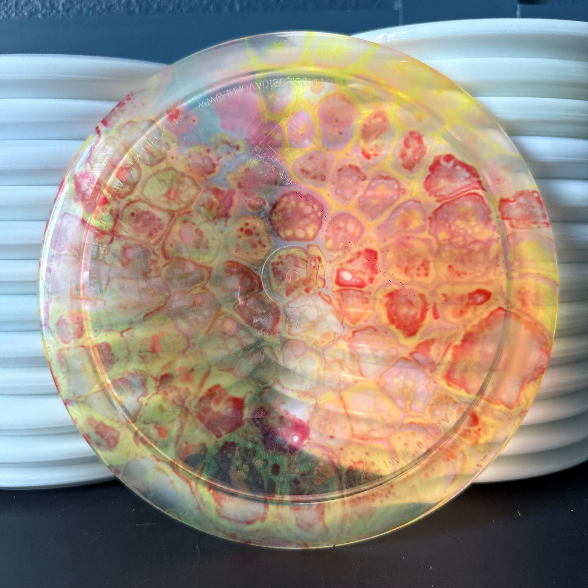 Innova Champion Firebird Dyed By Myself Dragon Egg Design