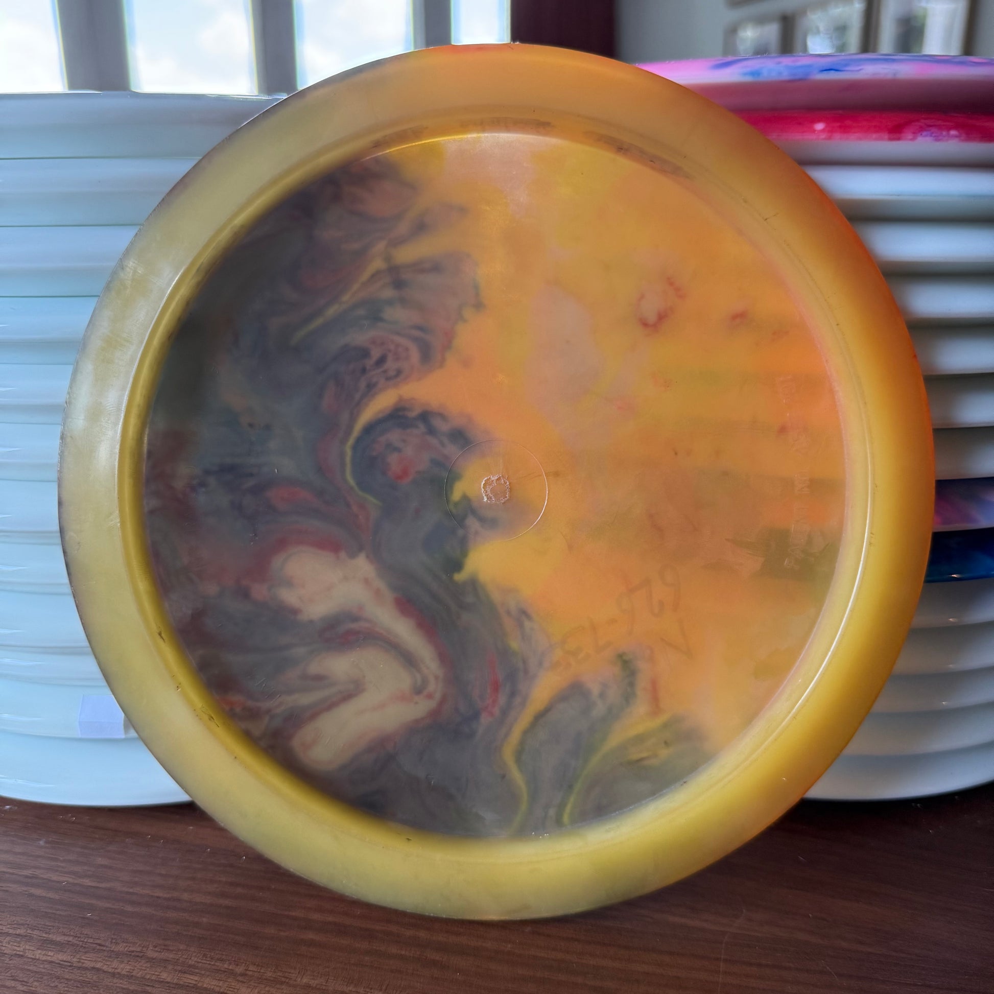 Innova Champion Glow FL Firebird Long PFN CE Era Dyed By Myself 8/10 Fingerprinty