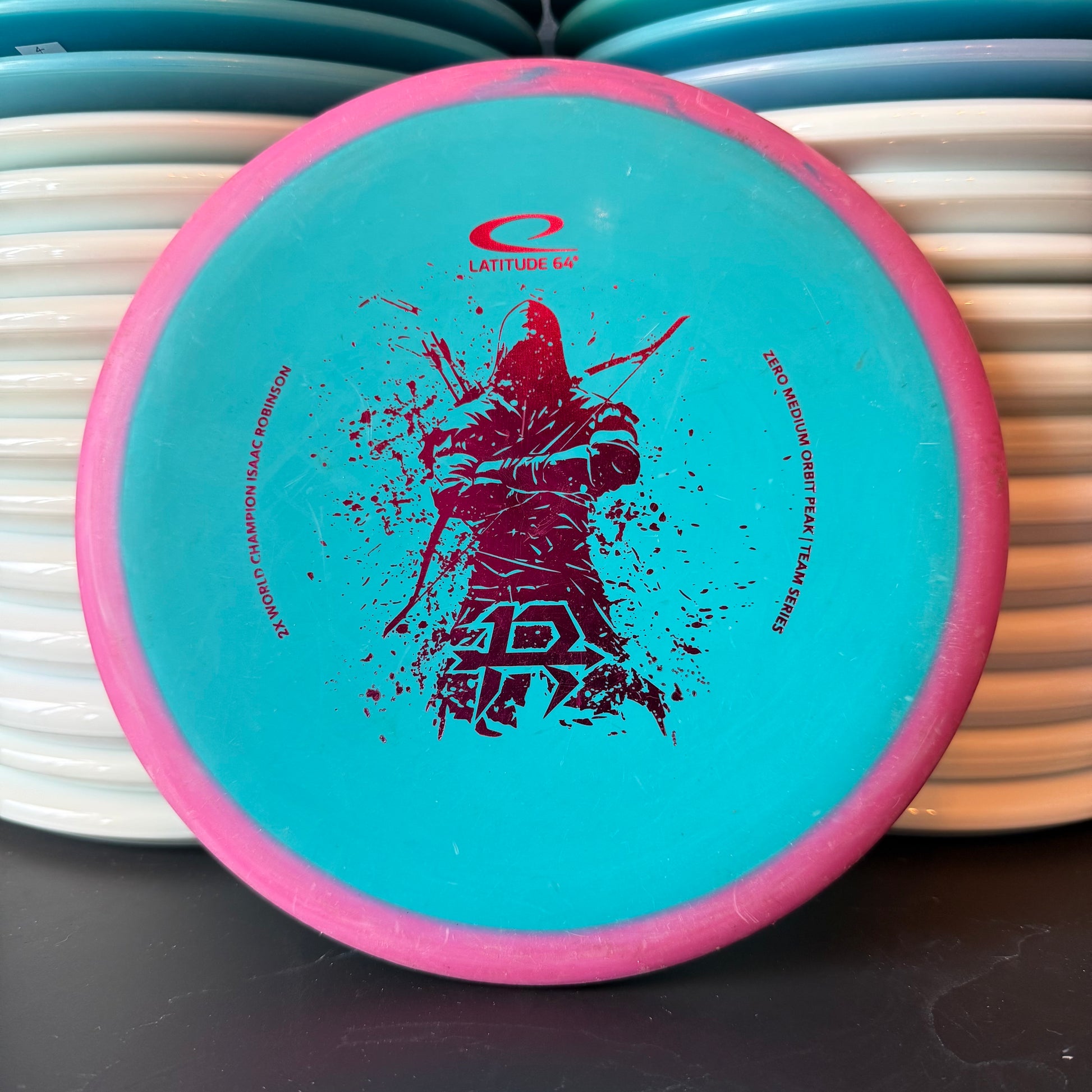 Latitude 64° Zero Medium Orbit Peak Isaac Robinson Team Series 7.5/10 173g