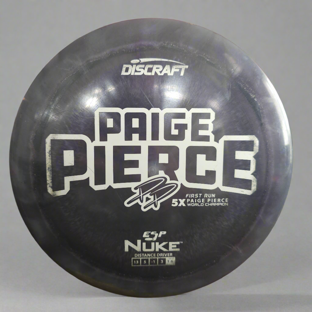 Discraft Paige Pierce first Run Esp Nuke 5x, 175.1g 8/10