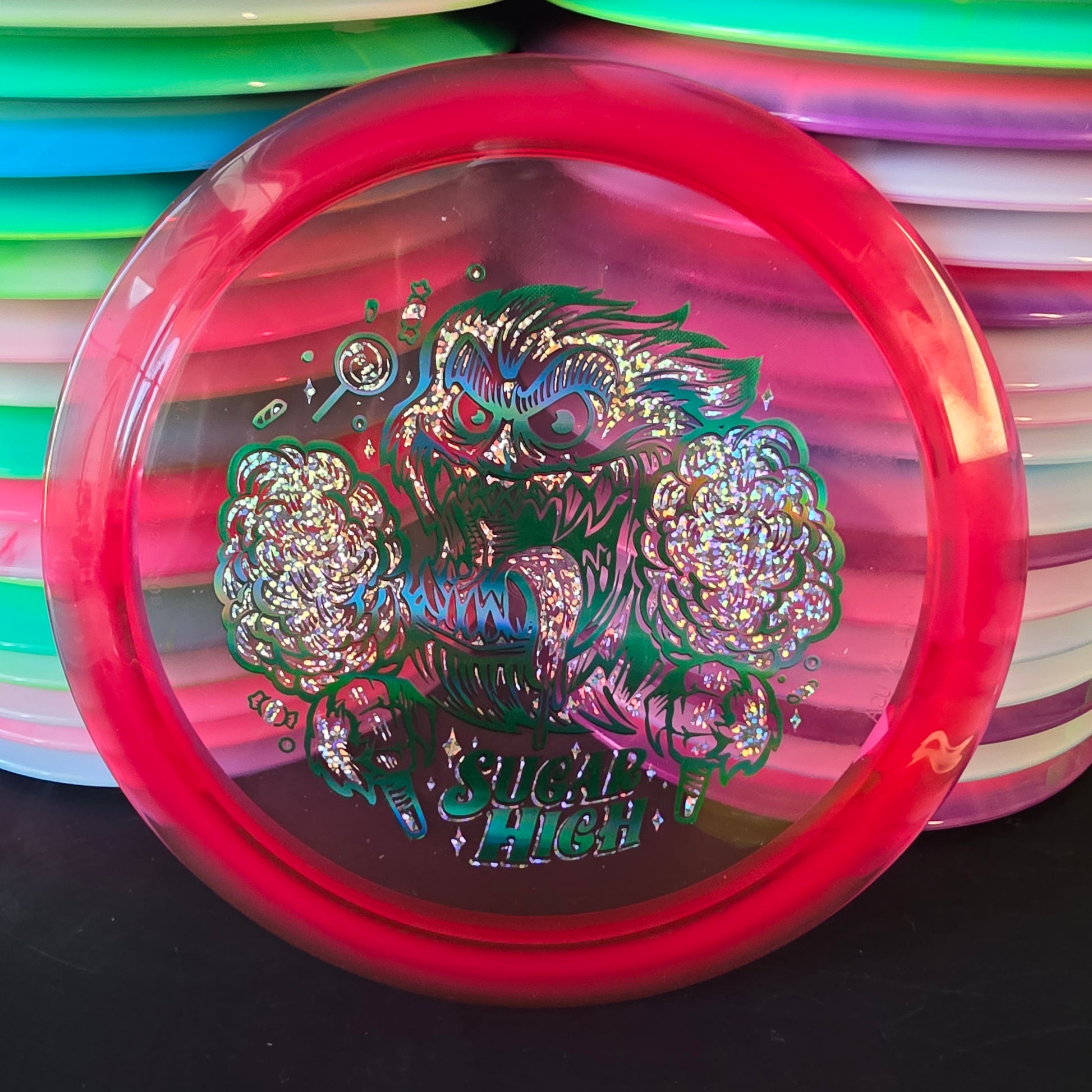 Innova FLAT TOP Champion Firebird 173-5g Sugar High 2-Foil Stamp