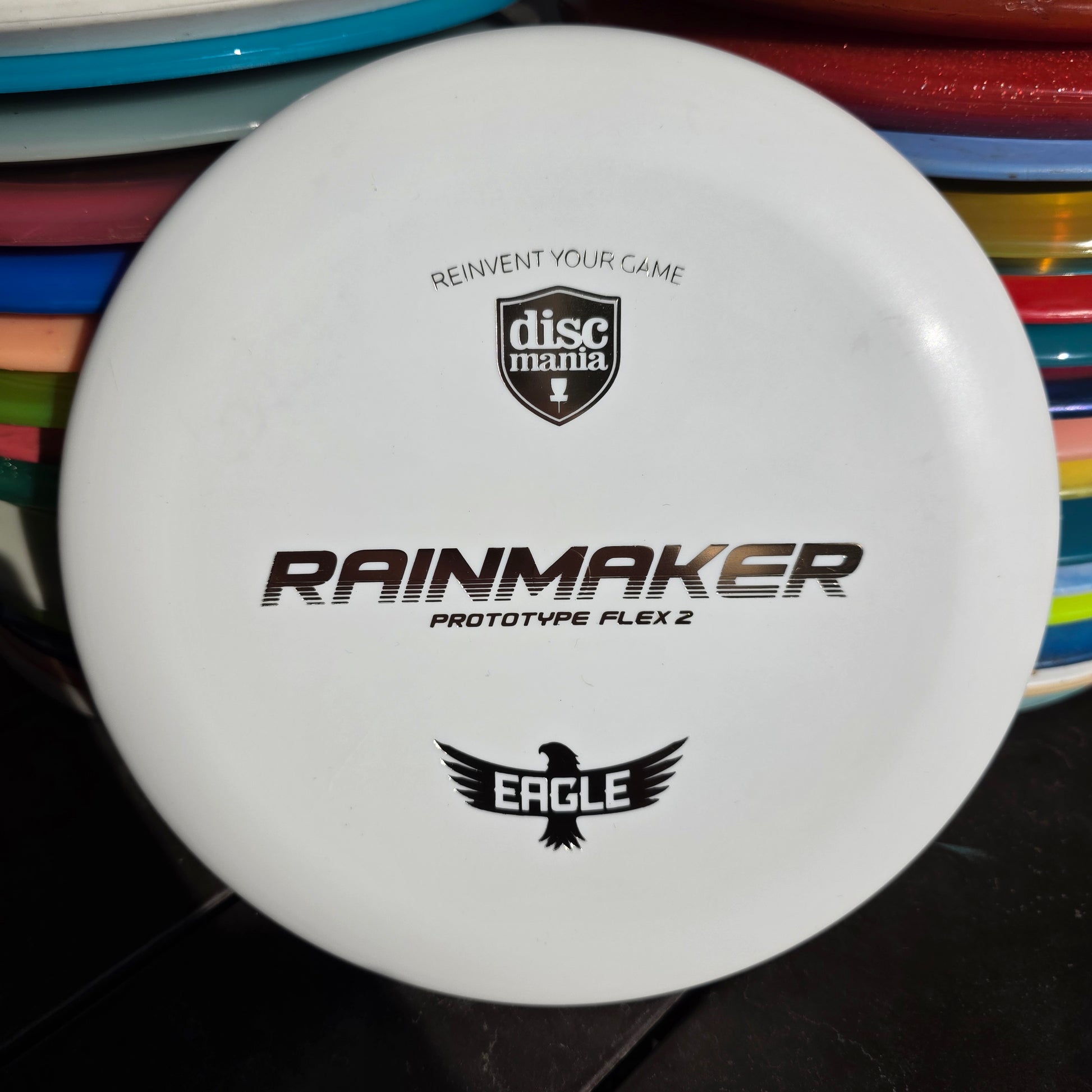 New Prototype Discmania Flex 2 d Line Rainmaker 173g 9.5/10