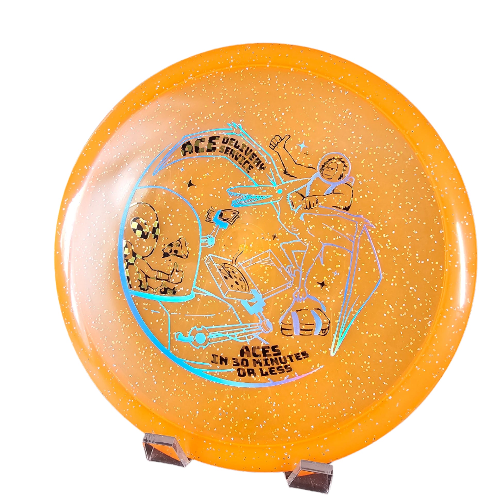 Innova Metal Flake Champion Roc3 - Ace Delivery Service Tour Series Stamp