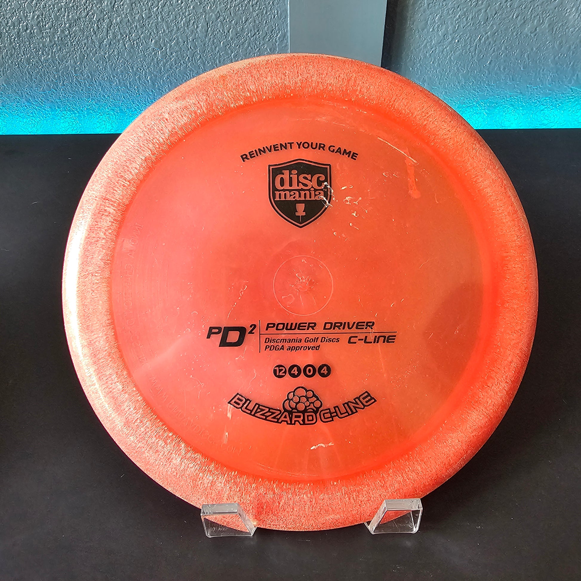 Discmania Blizzard C-line PD2 Innova made inked 157g 8/10
