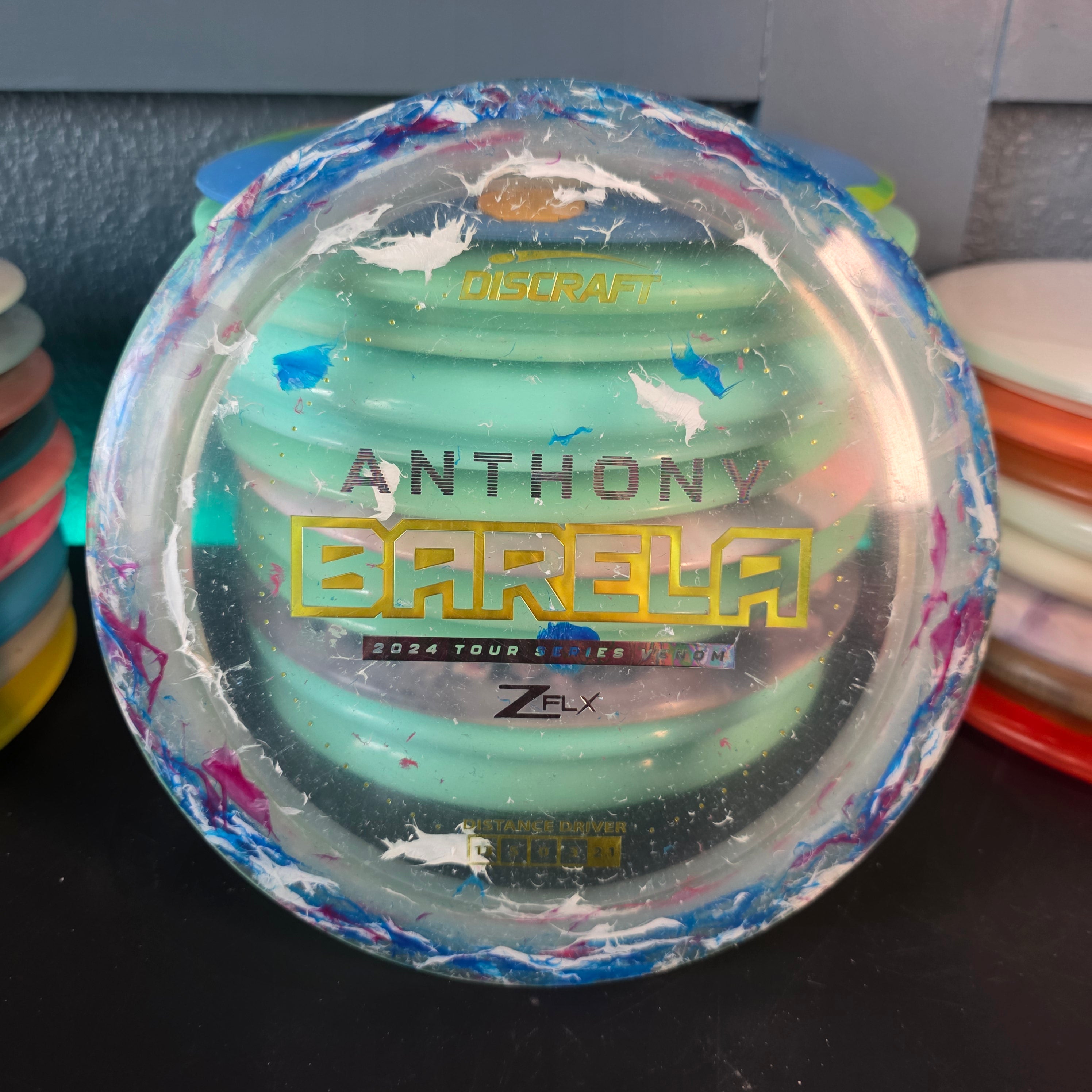 24 AB Discraft jawbreaker z flx venom 174g 9/10