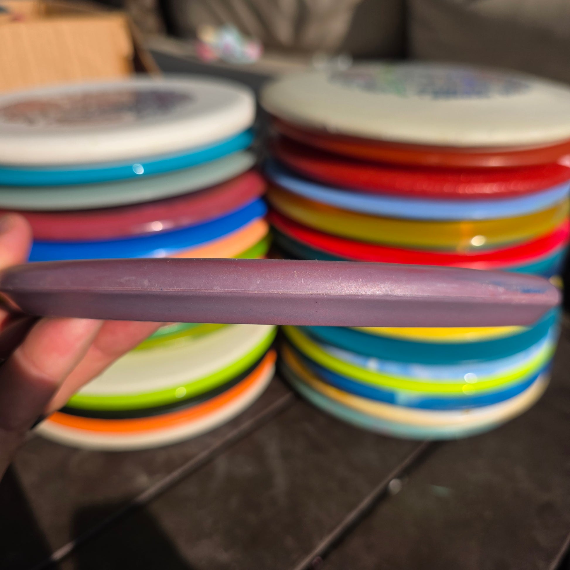 Rare blend - Discraft Jawbreaker Rubber Blend Zone 169g with rim ink, 8/10