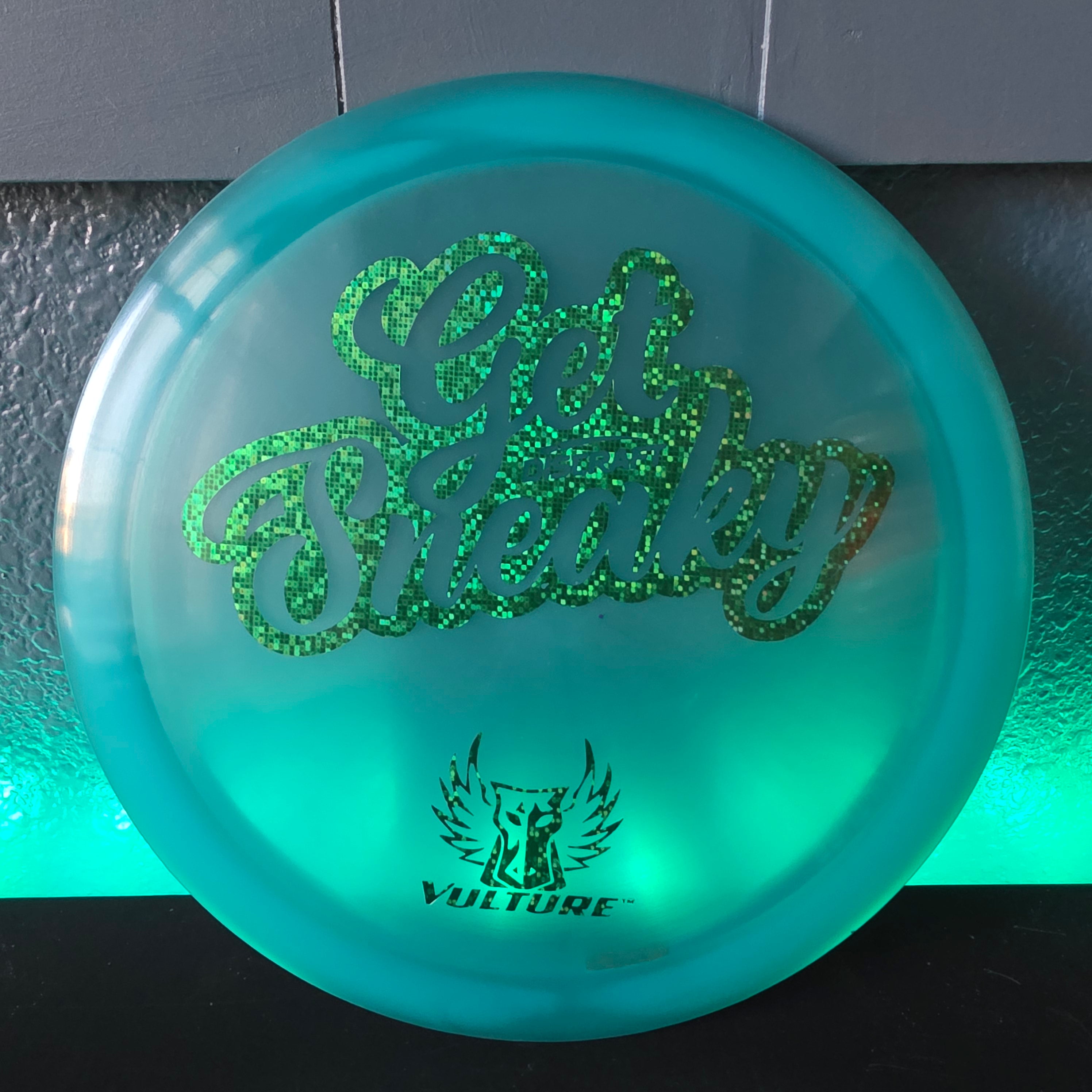 Rare Discraft Z Glo Vulture Get Sneaky Brodie Smith edition 174g 9.5/10