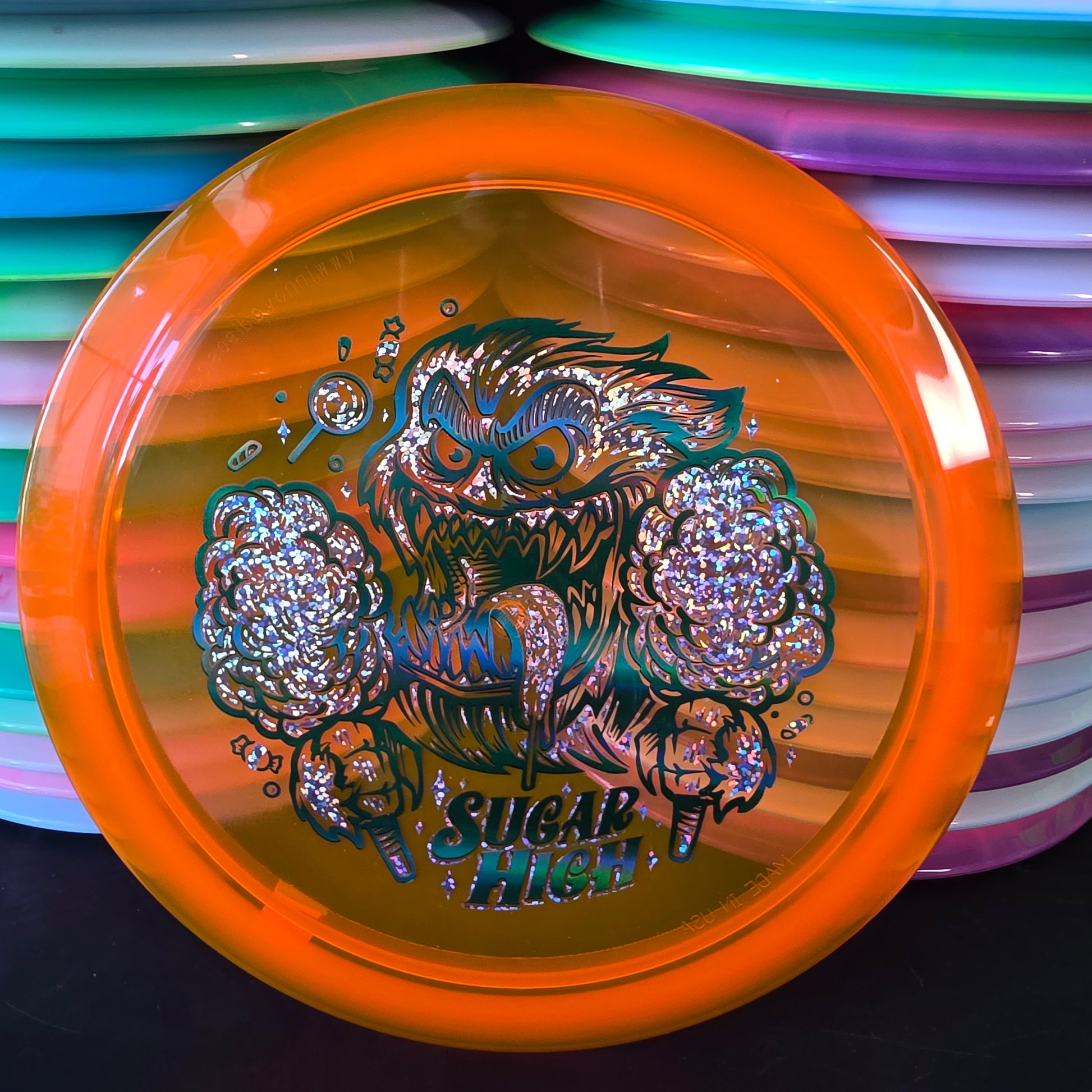 Innova FLAT TOP Champion Firebird 173-5g Sugar High 2-Foil Stamp