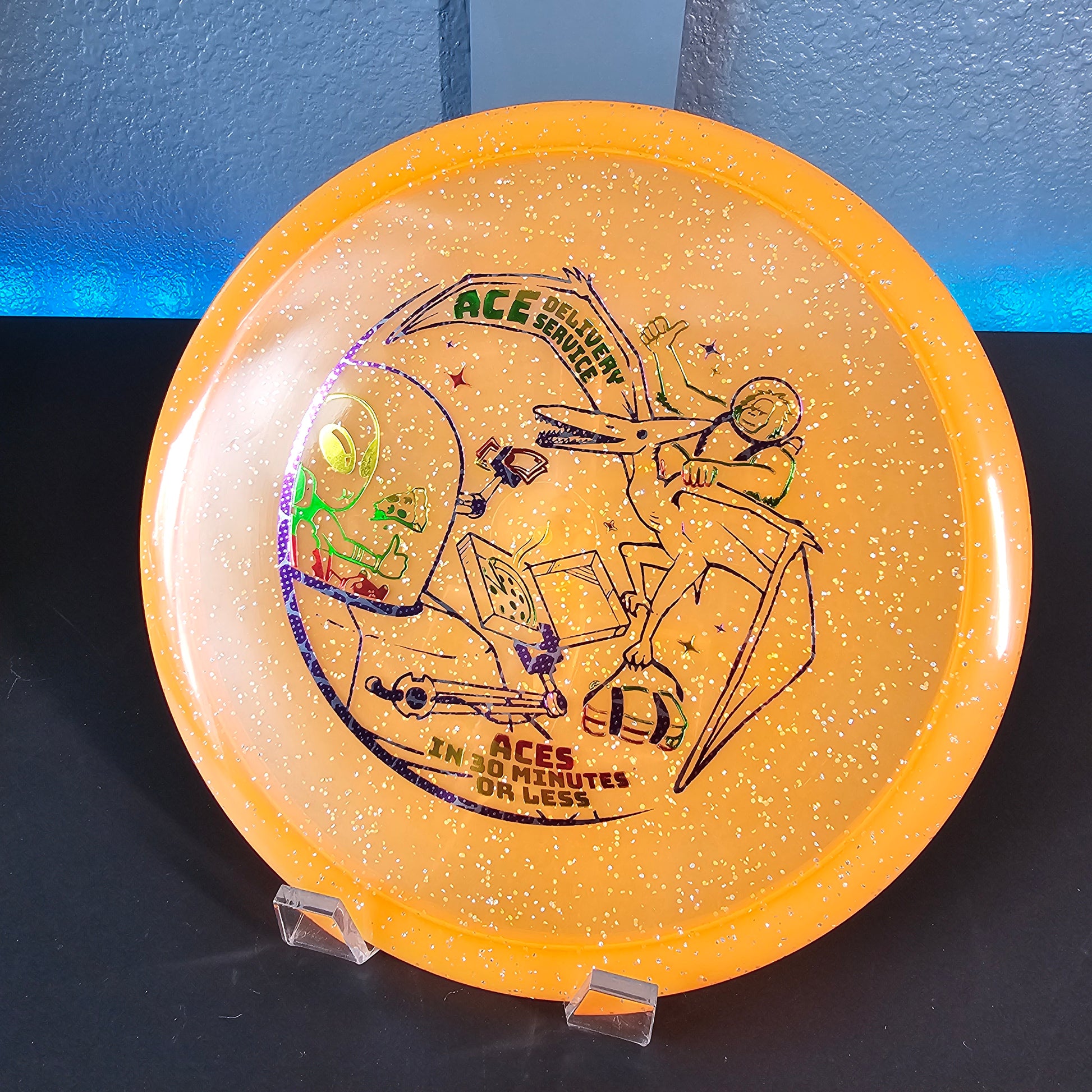 Innova Metal Flake Champion Roc3 - Ace Delivery Service Tour Series Stamp