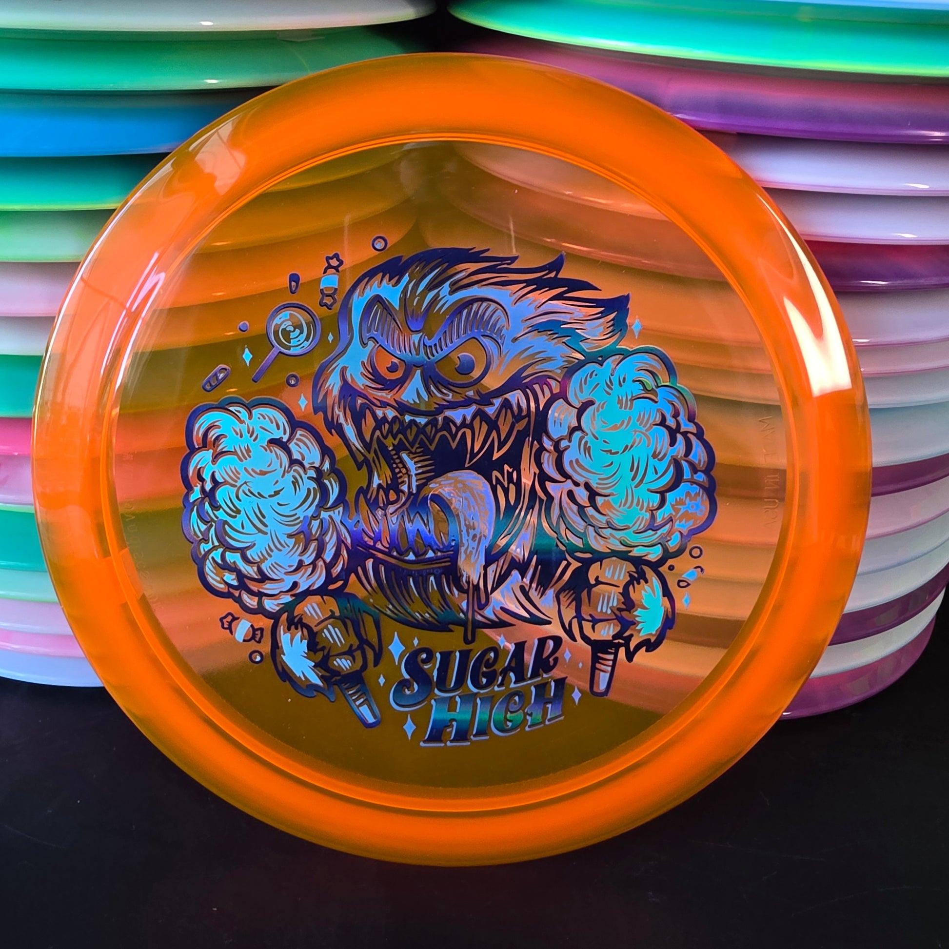 Innova FLAT TOP Champion Firebird 173-5g Sugar High 2-Foil Stamp