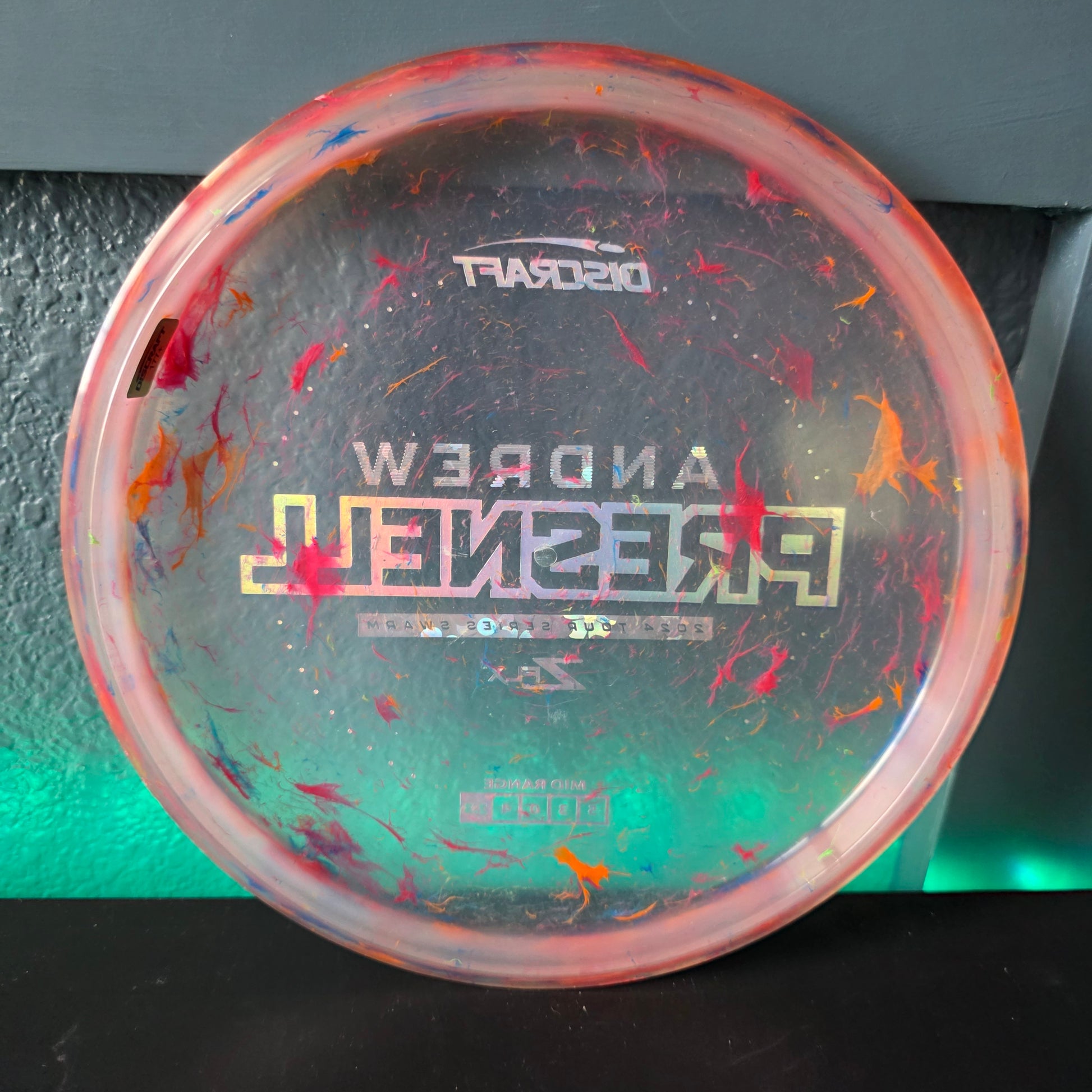 New 2024 Discraft Tour Series Jawbreaker Z Flx Swarm Andrew Presnell 174g 9.5/10