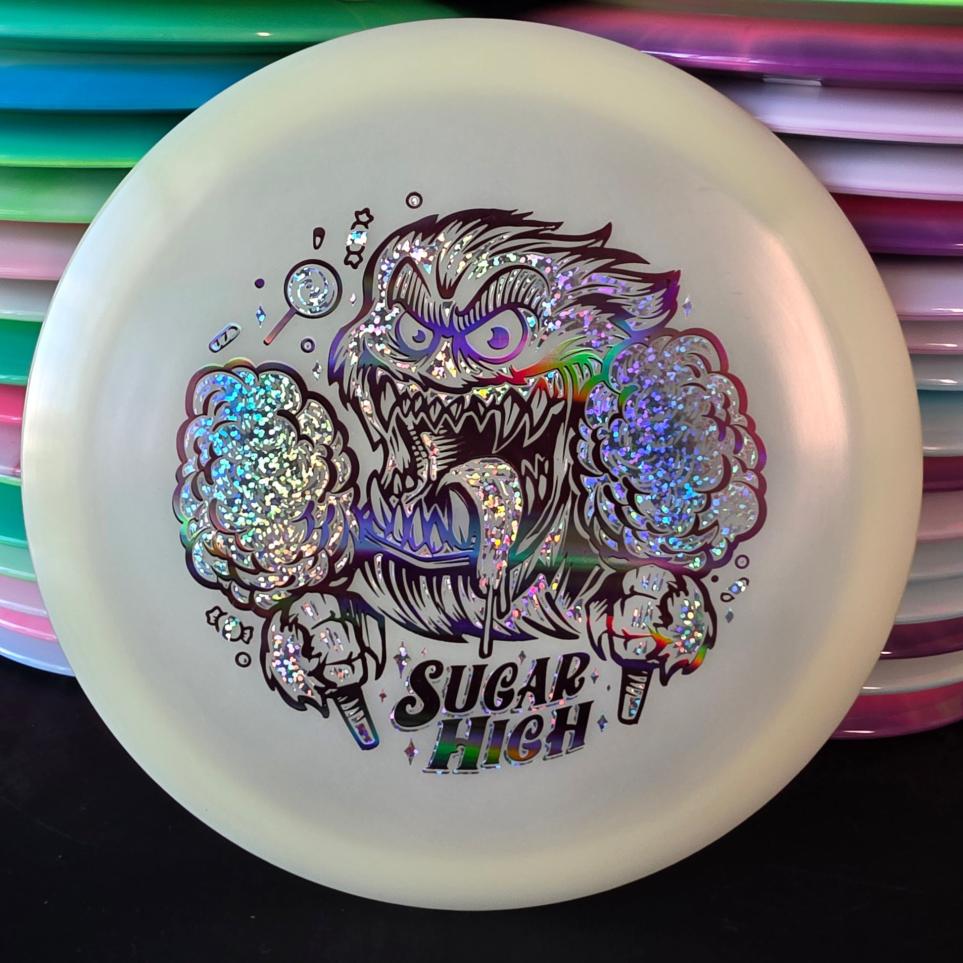 Innova Glow Champion Eagle 173-5g Sugar High 2-Foil Stamp