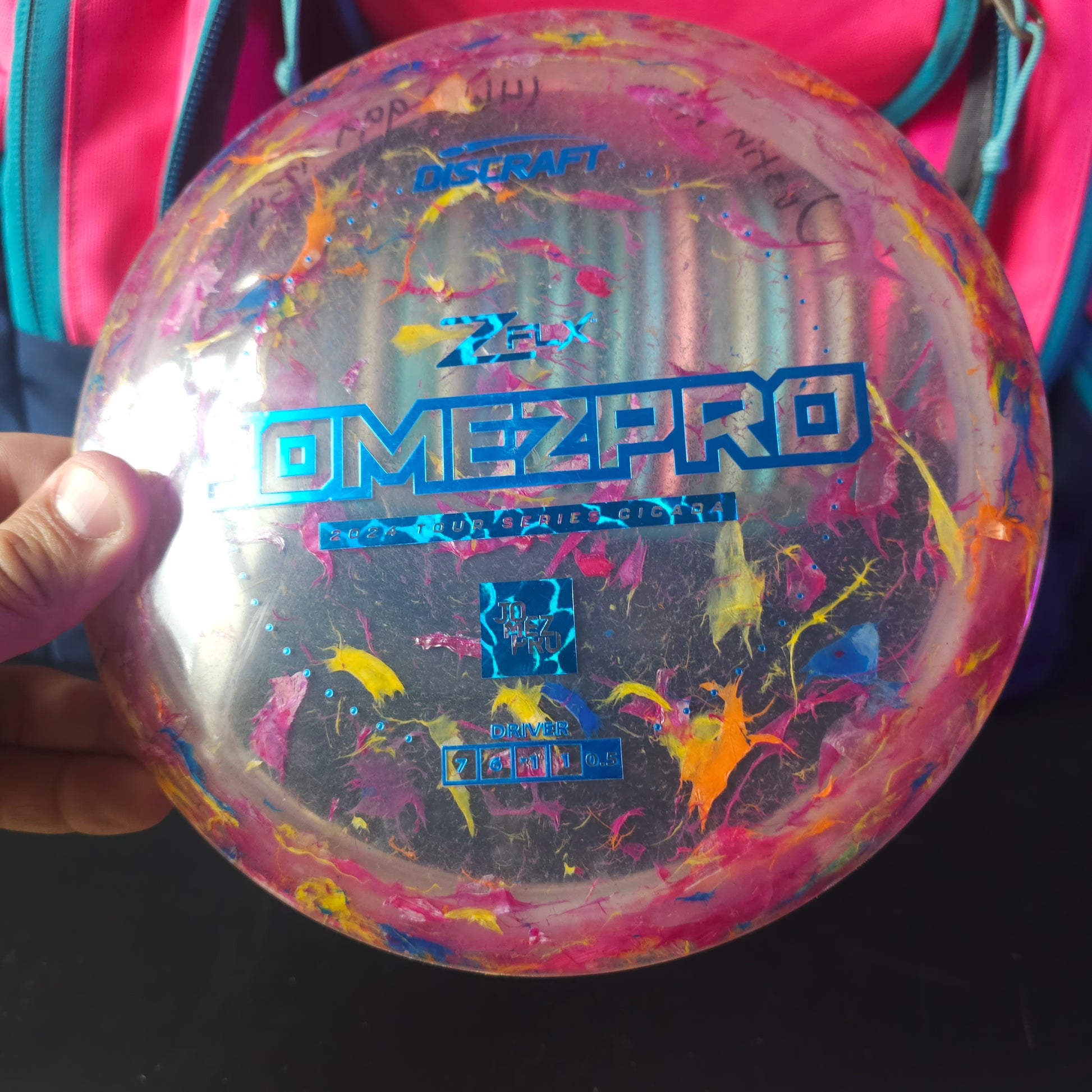 Jomezpro Discraft Tour series Cicada Jawbreaker z 173g inked 8.5/10