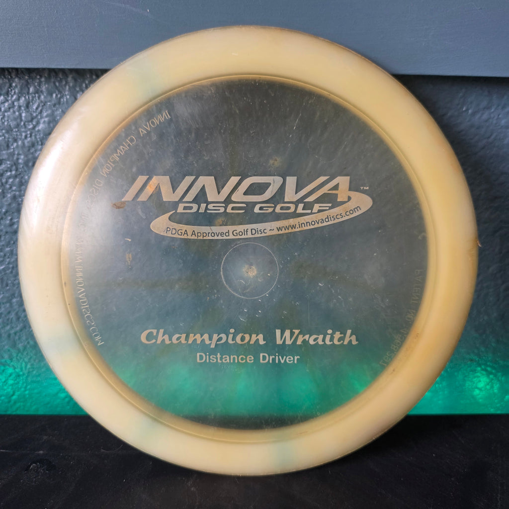 Penned WR Innova Champion Wraith PFN 172g one small nick in rim 6/10